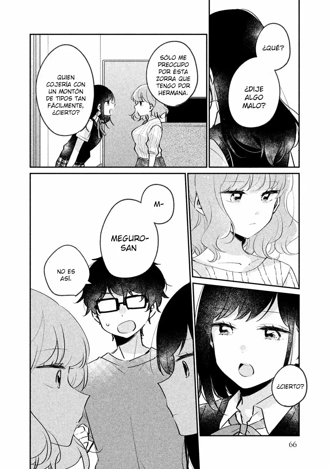 Meguro-san Wa Hajimete Janai - Capítulo 15 - Página 5 - LectorTMOo