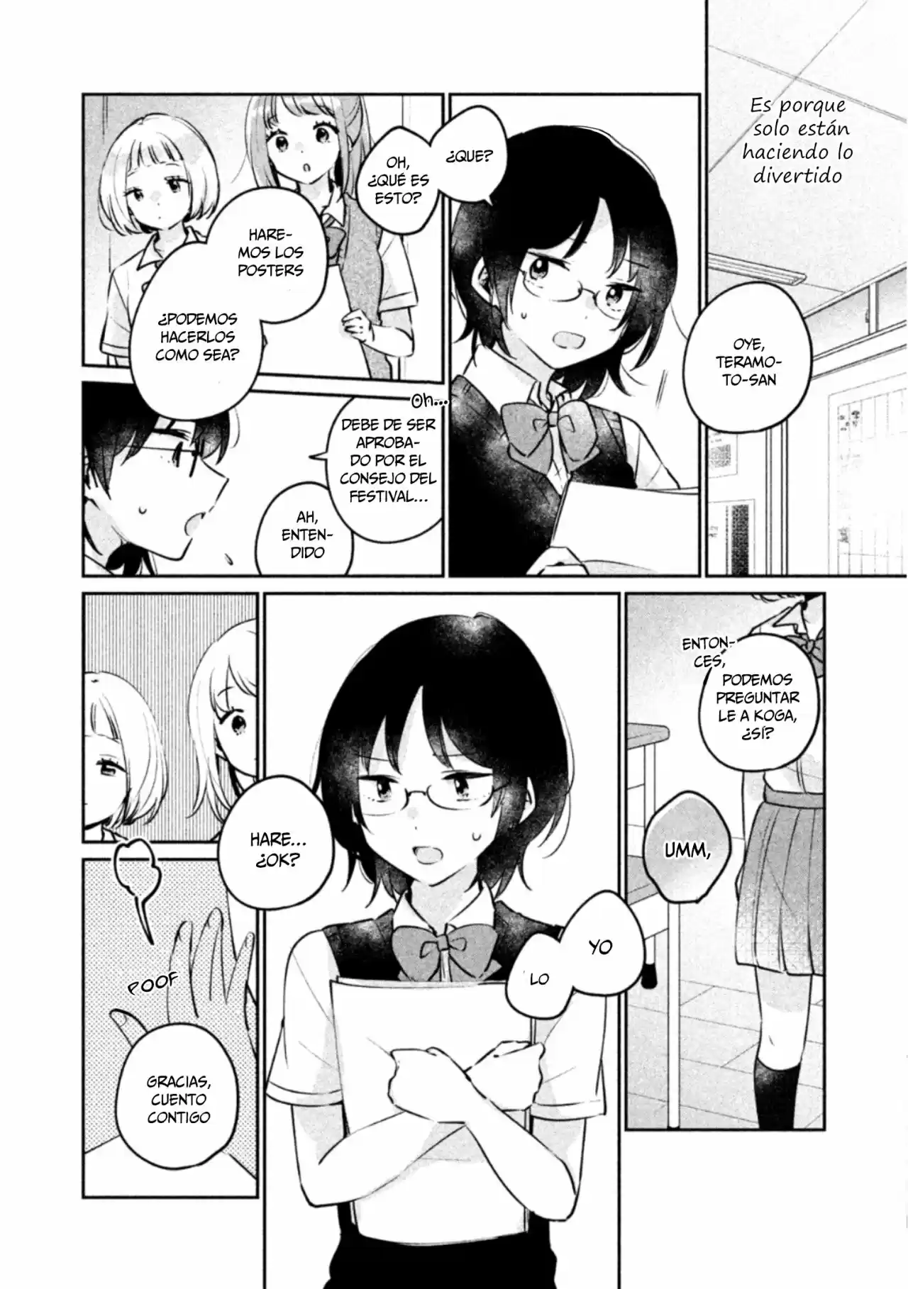 Meguro-san Wa Hajimete Janai - Capítulo 21 - Página 3 - LectorTMOo