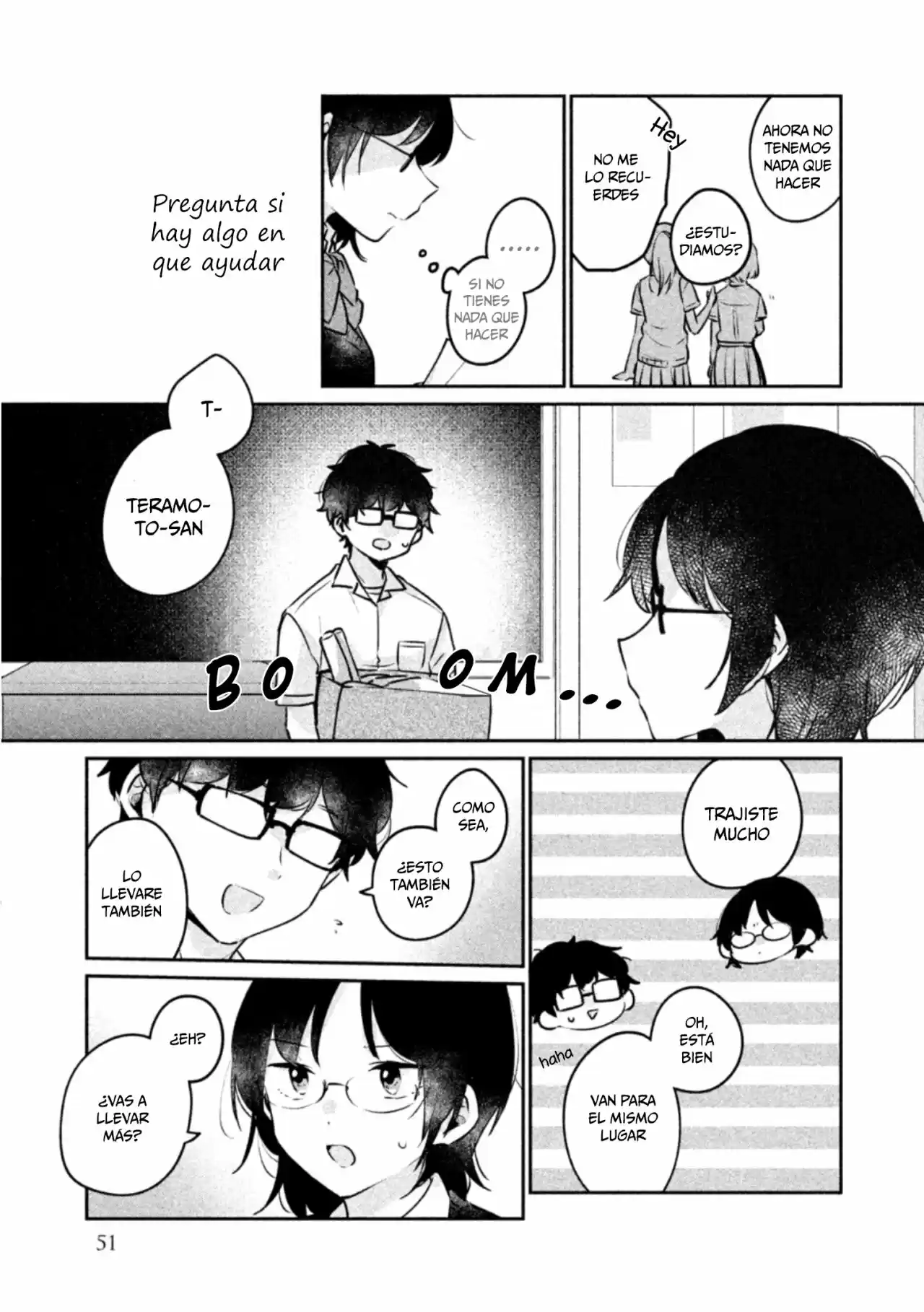 Meguro-san Wa Hajimete Janai - Capítulo 21 - Página 4 - LectorTMOo