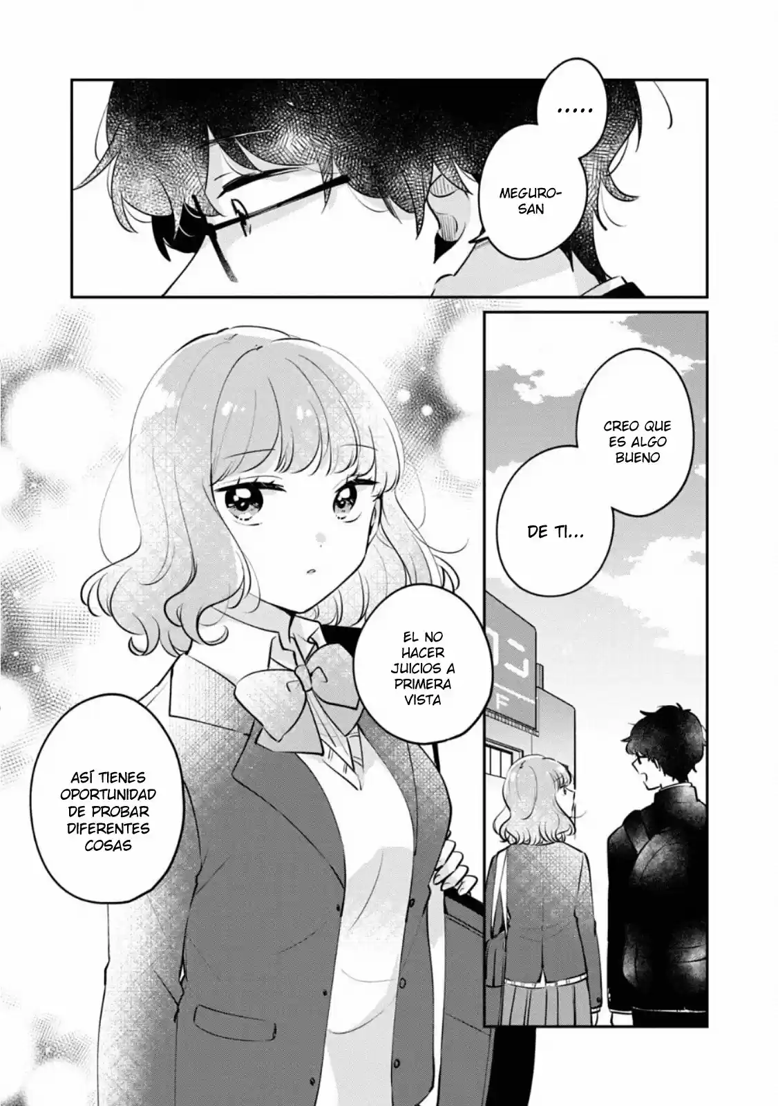 Meguro-san Wa Hajimete Janai - Capítulo 25 - Página 11 - LectorTMOo
