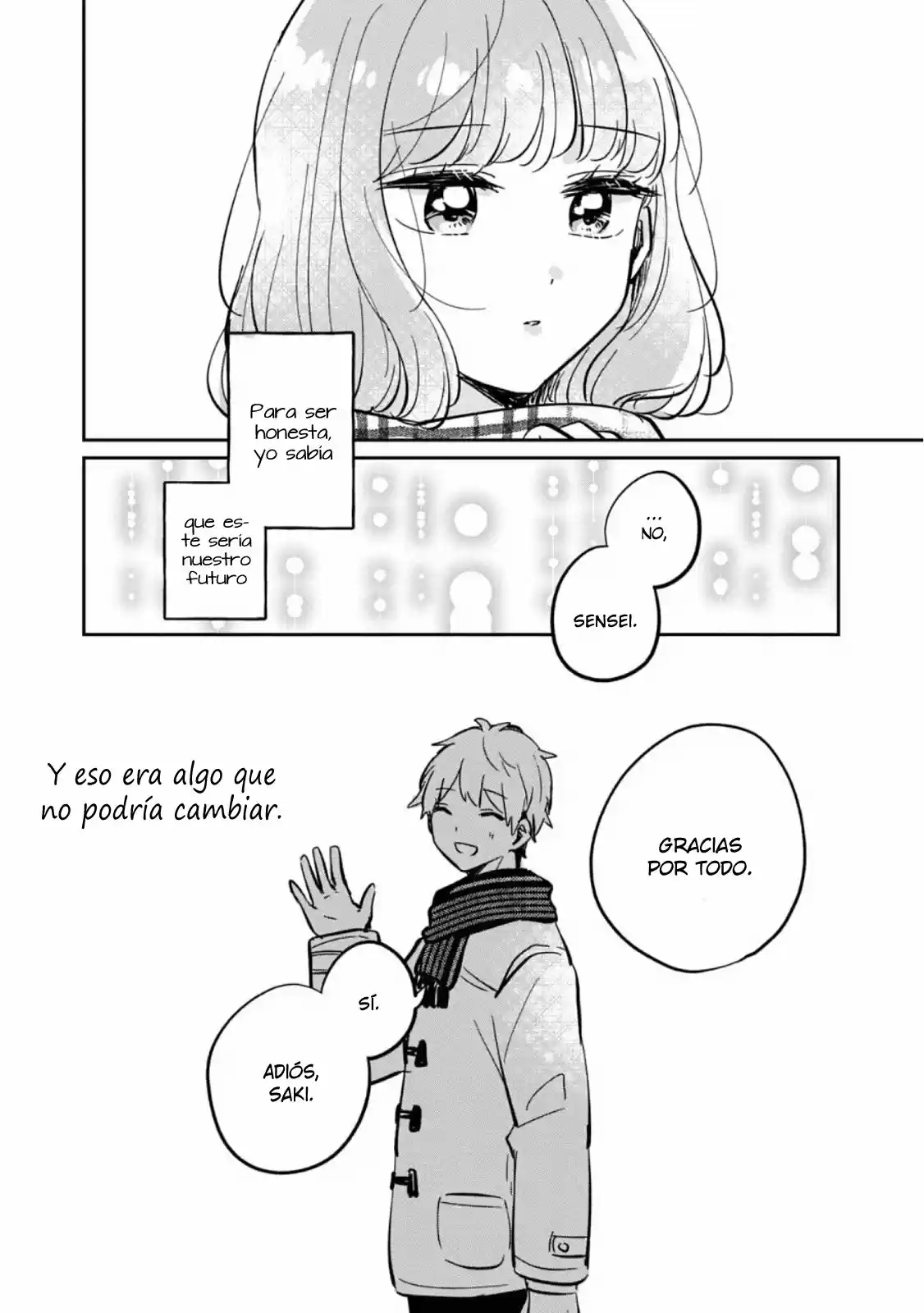 Meguro-san Wa Hajimete Janai - Capítulo 30.50 - Página 7 - LectorTMOo