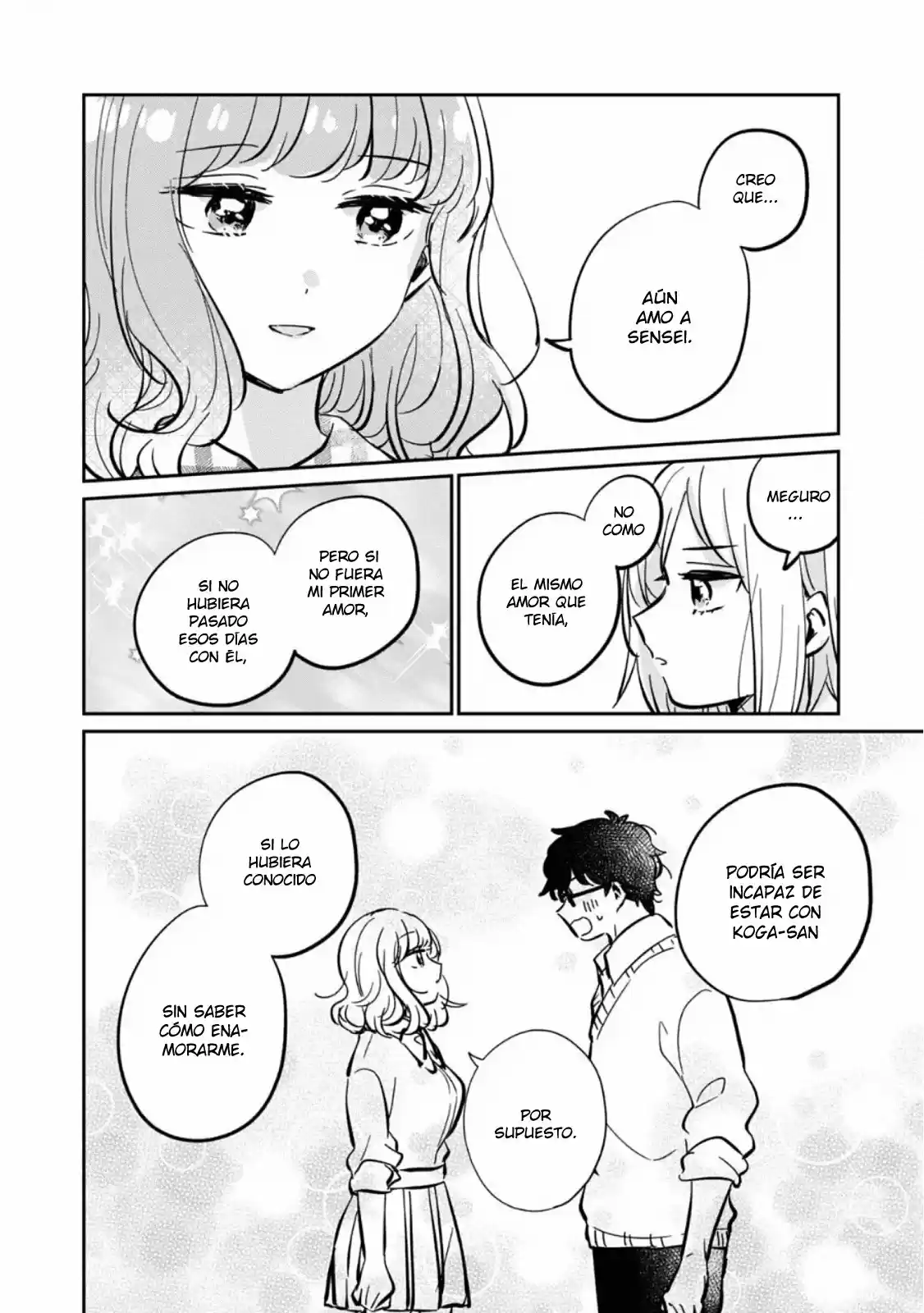 Meguro-san Wa Hajimete Janai - Capítulo 30.50 - Página 11 - LectorTMOo