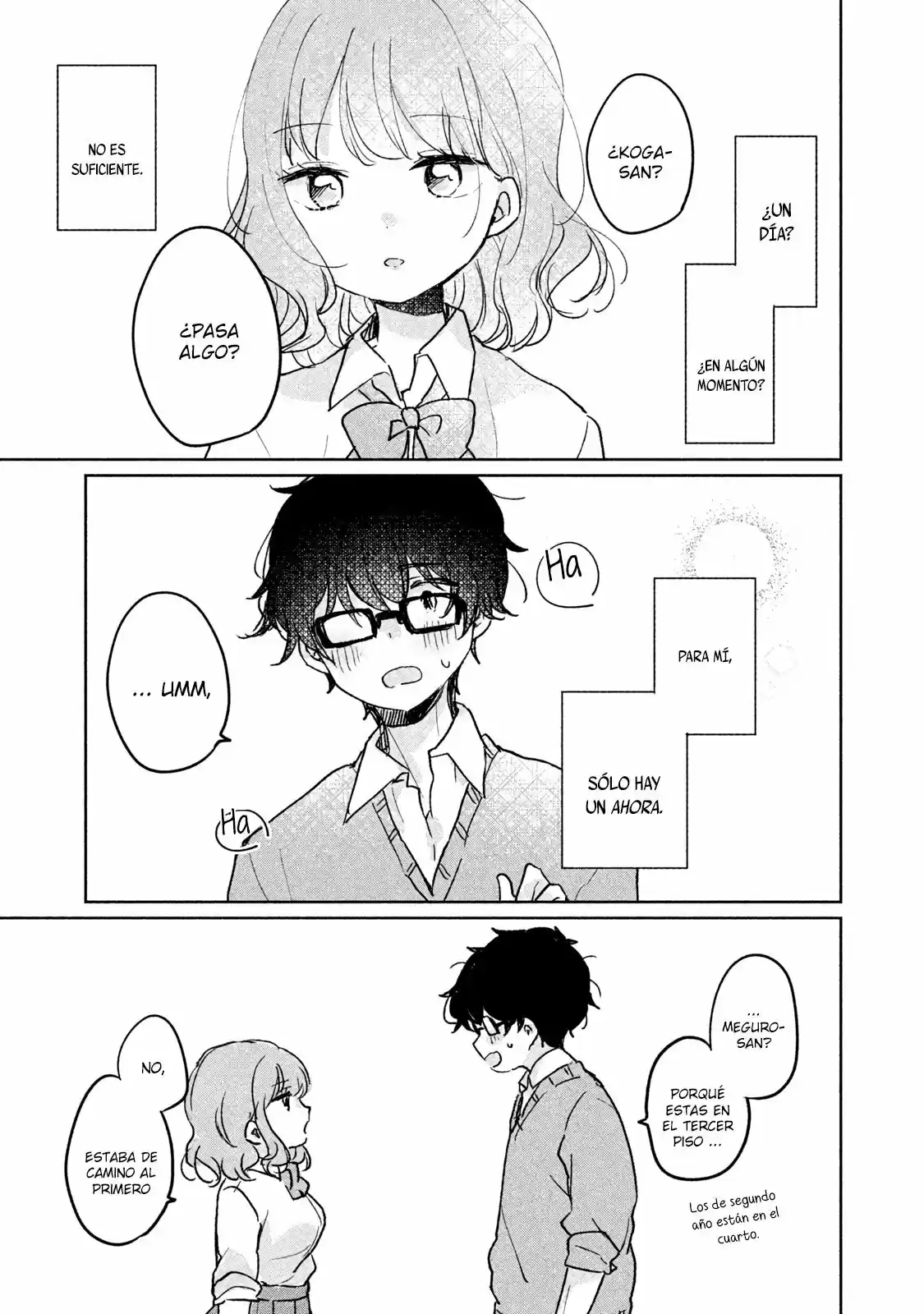 Meguro-san Wa Hajimete Janai - Capítulo 7 - Página 5 - LectorTMOo