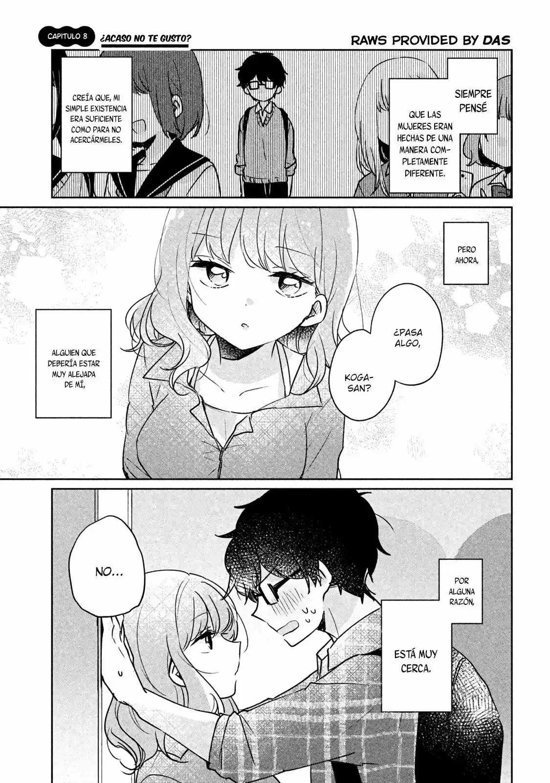 Meguro-san Wa Hajimete Janai - Capítulo 8 - Página 1 - LectorTMOo