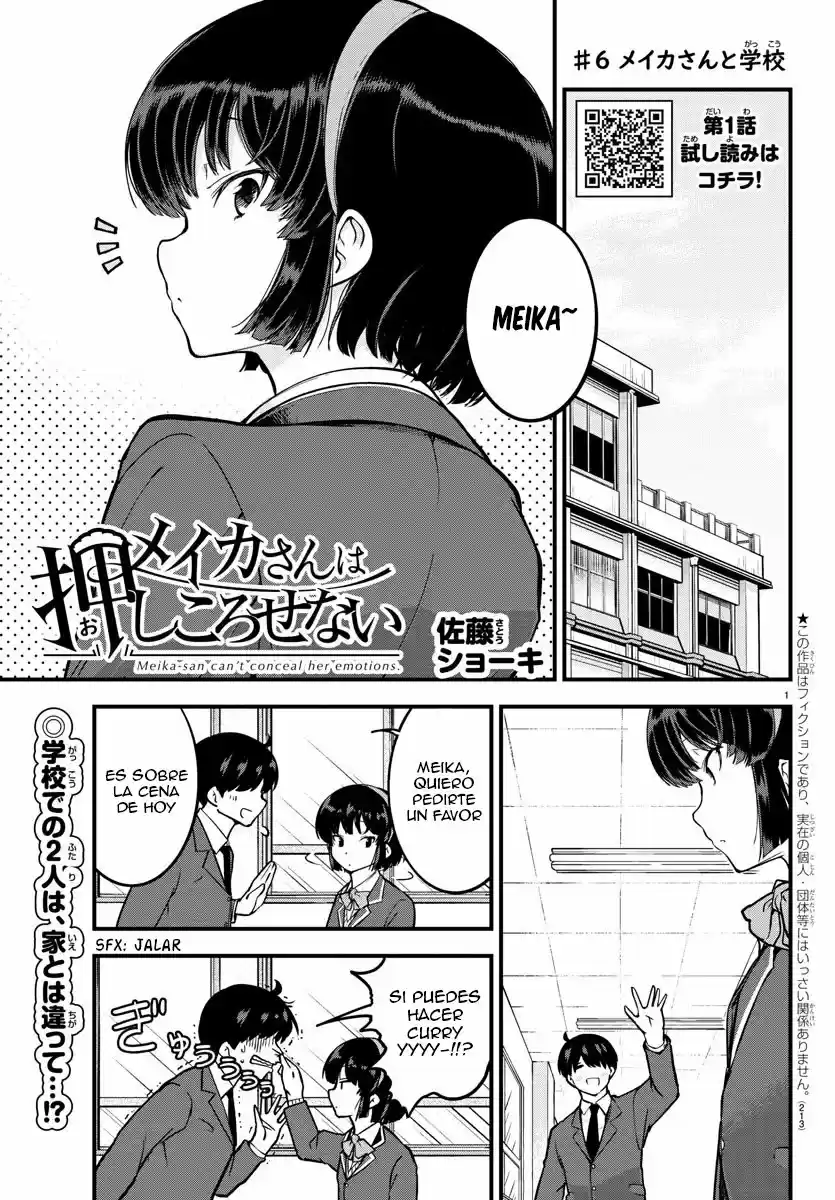 Meika-san Can't Conceal Her Emotions - Capítulo 6 - Página 2 - LectorTMOo