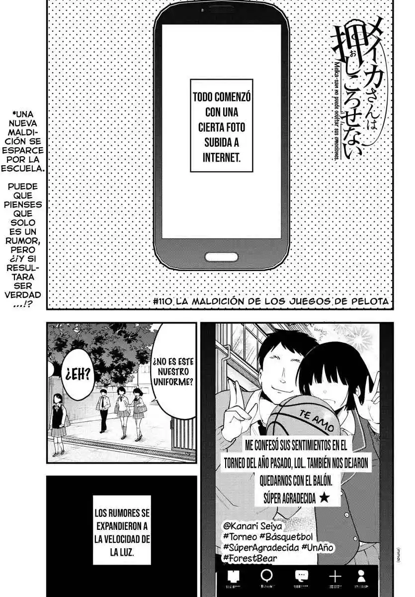 Meika-san No Puede Ocultar Sus Emociones - Capítulo 110 - Página 7 - LectorTMOo