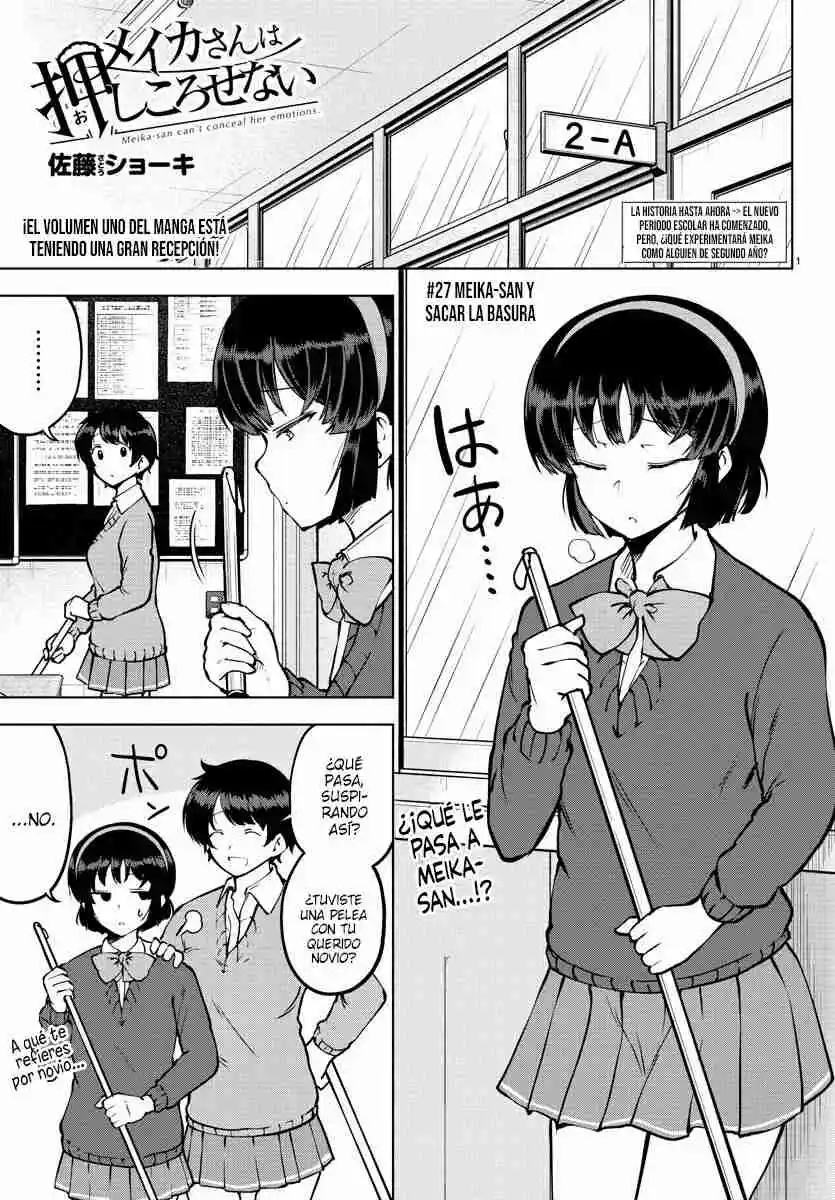 Meika-san No Puede Ocultar Sus Emociones - Capítulo 27 - Página 2 - LectorTMOo