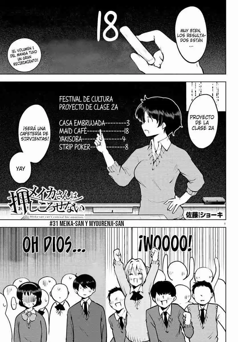 Meika-san No Puede Ocultar Sus Emociones - Capítulo 31 - Página 2 - LectorTMOo