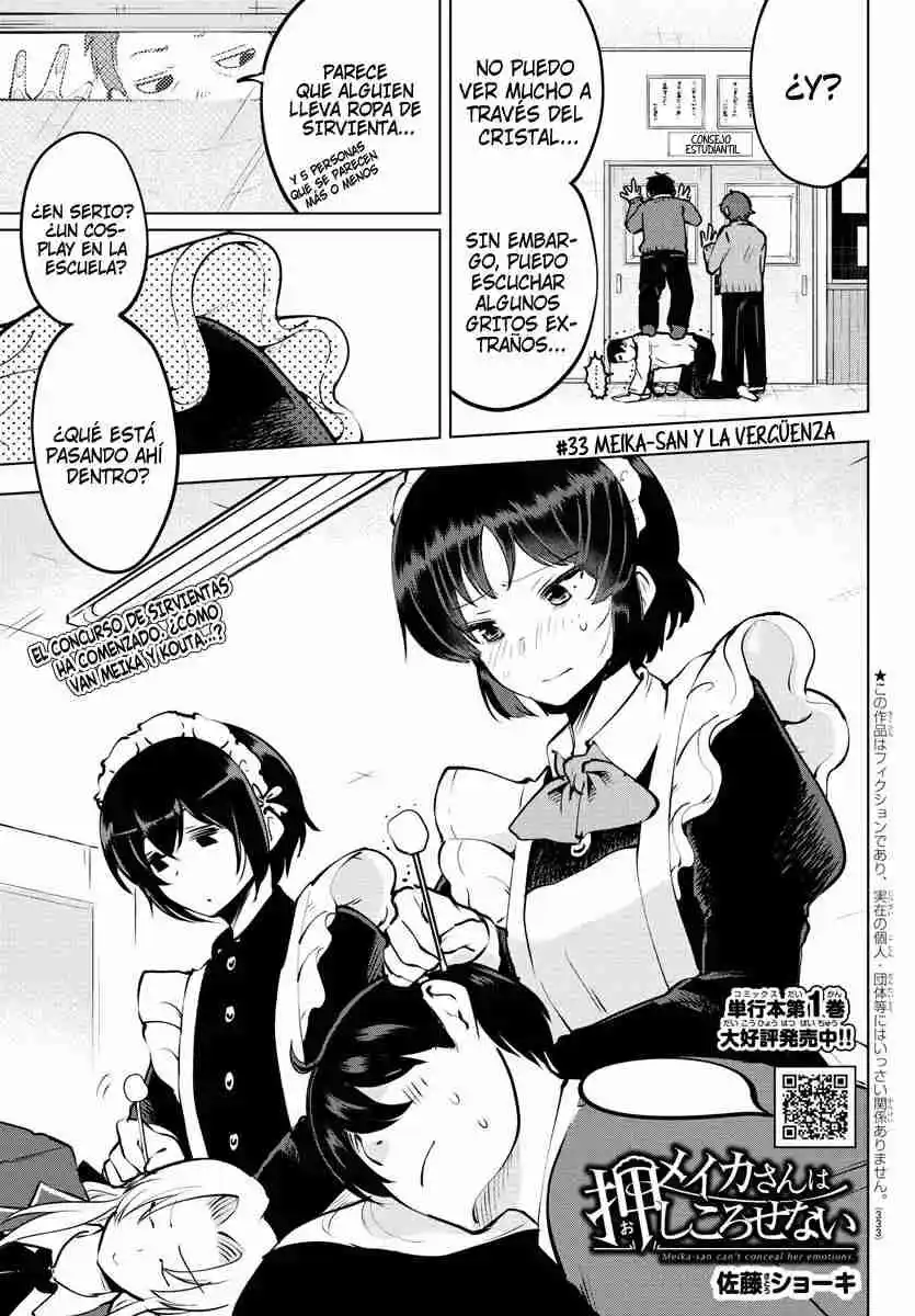 Meika-san No Puede Ocultar Sus Emociones - Capítulo 33 - Página 2 - LectorTMOo