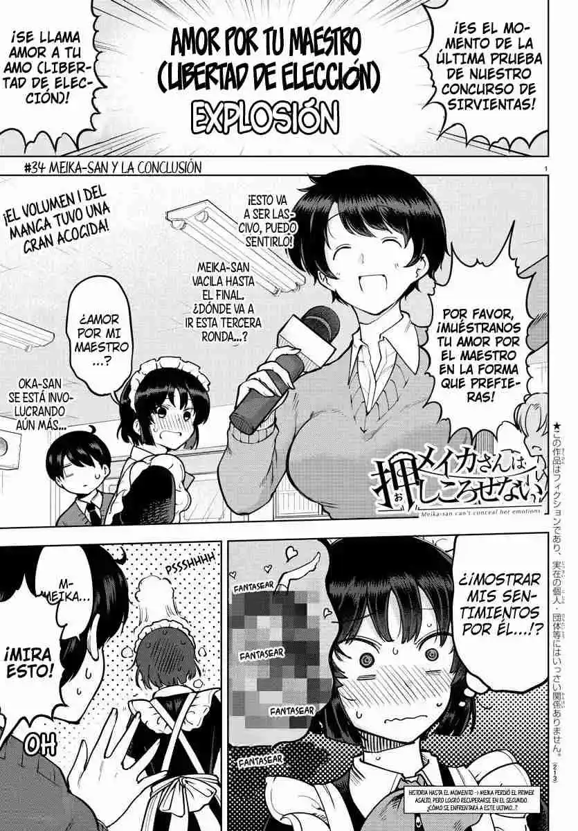 Meika-san No Puede Ocultar Sus Emociones - Capítulo 34 - Página 2 - LectorTMOo