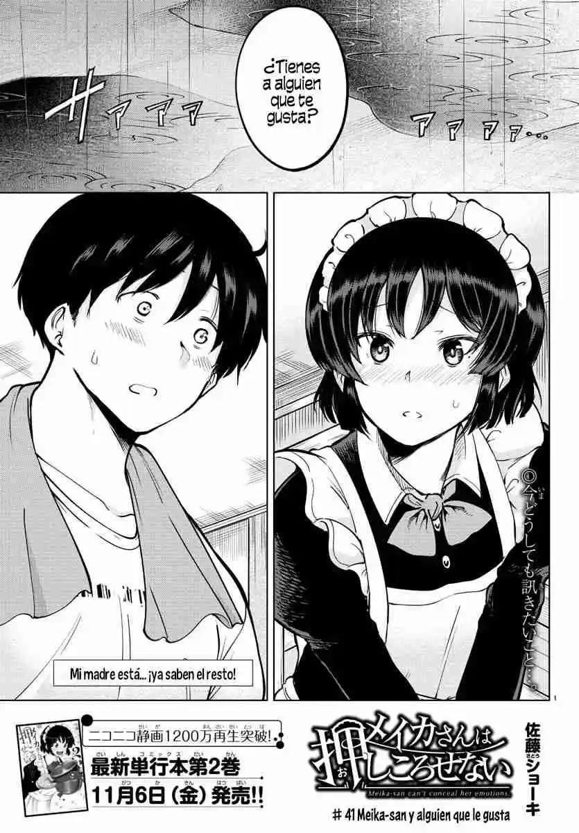 Meika-san No Puede Ocultar Sus Emociones - Capítulo 41 - Página 2 - LectorTMOo