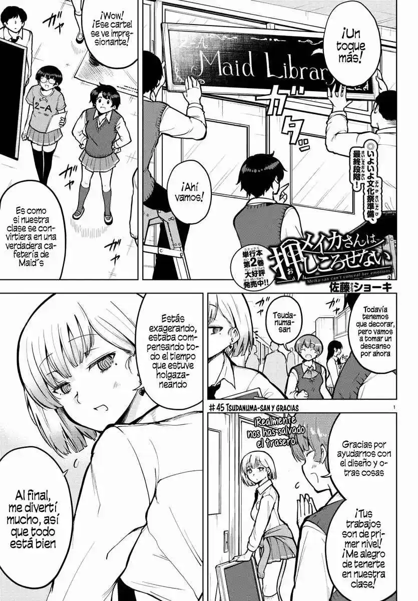 Meika-san No Puede Ocultar Sus Emociones - Capítulo 45 - Página 3 - LectorTMOo