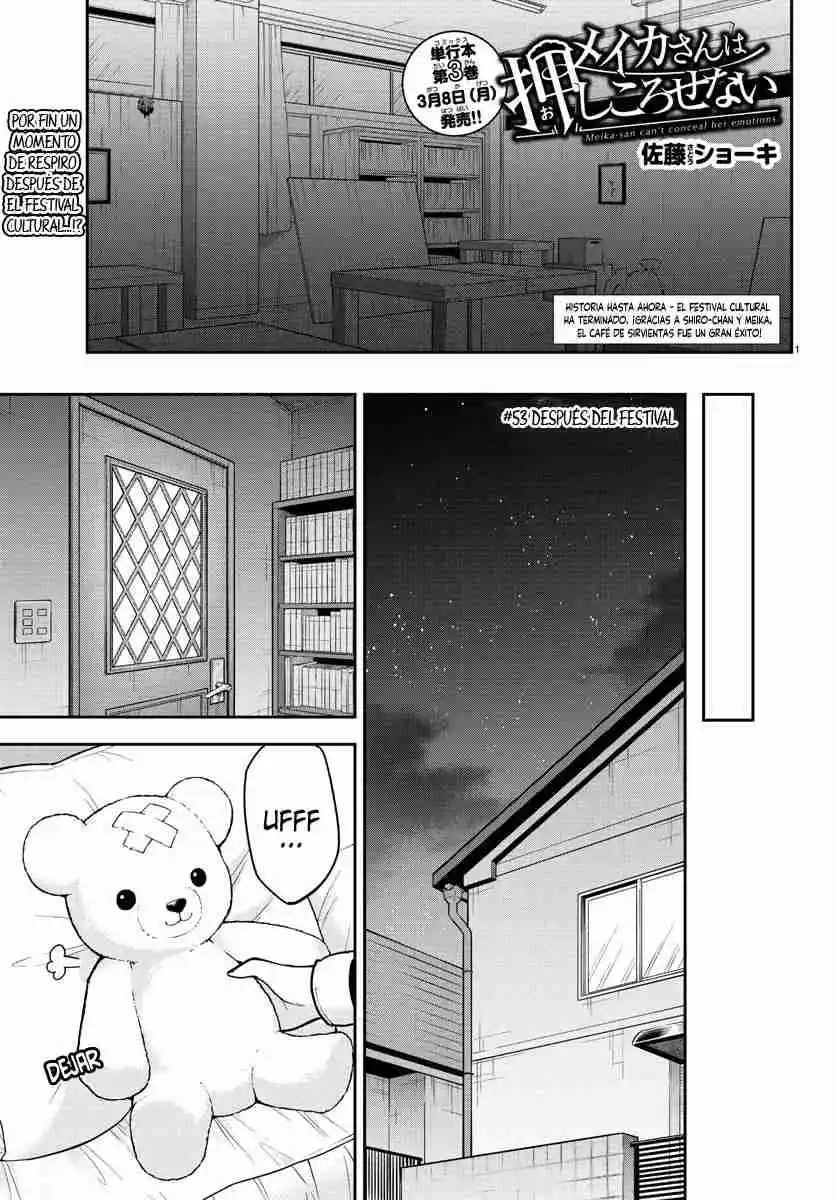 Meika-san No Puede Ocultar Sus Emociones - Capítulo 53 - Página 3 - LectorTMOo