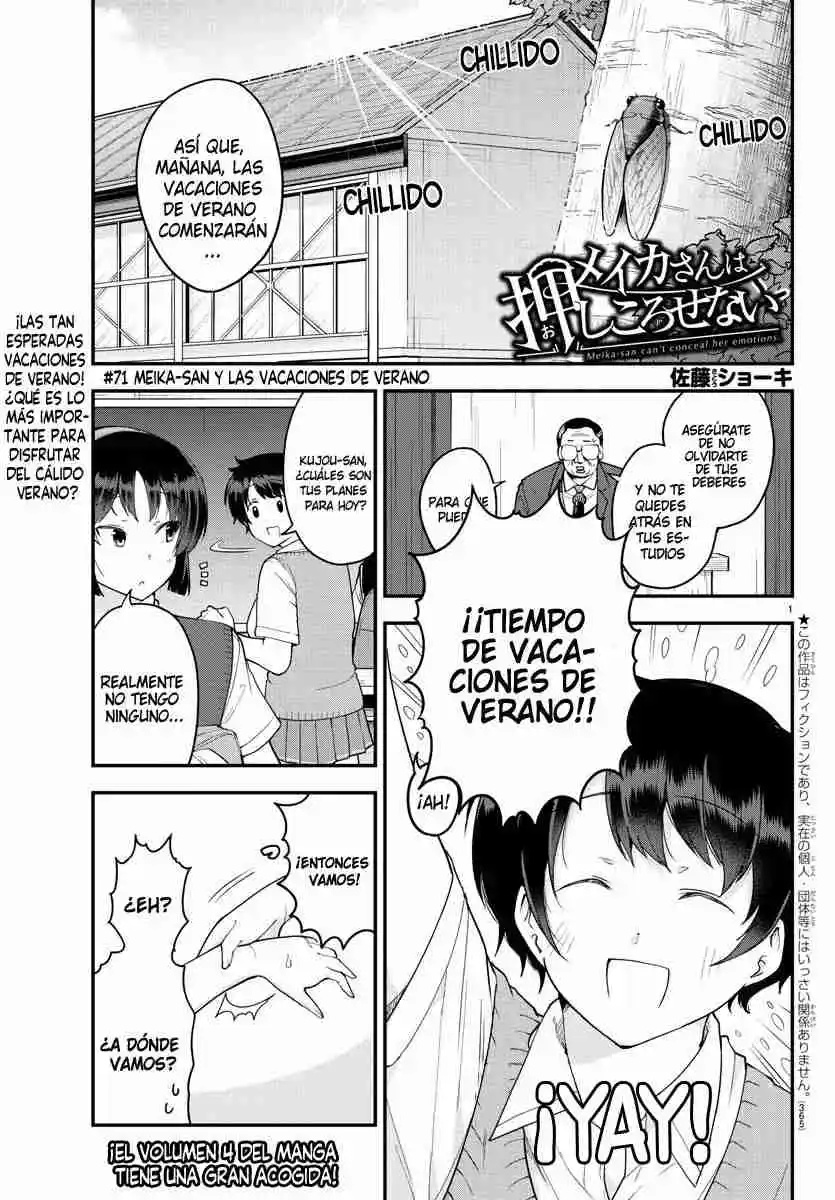 Meika-san No Puede Ocultar Sus Emociones - Capítulo 71 - Página 5 - LectorTMOo