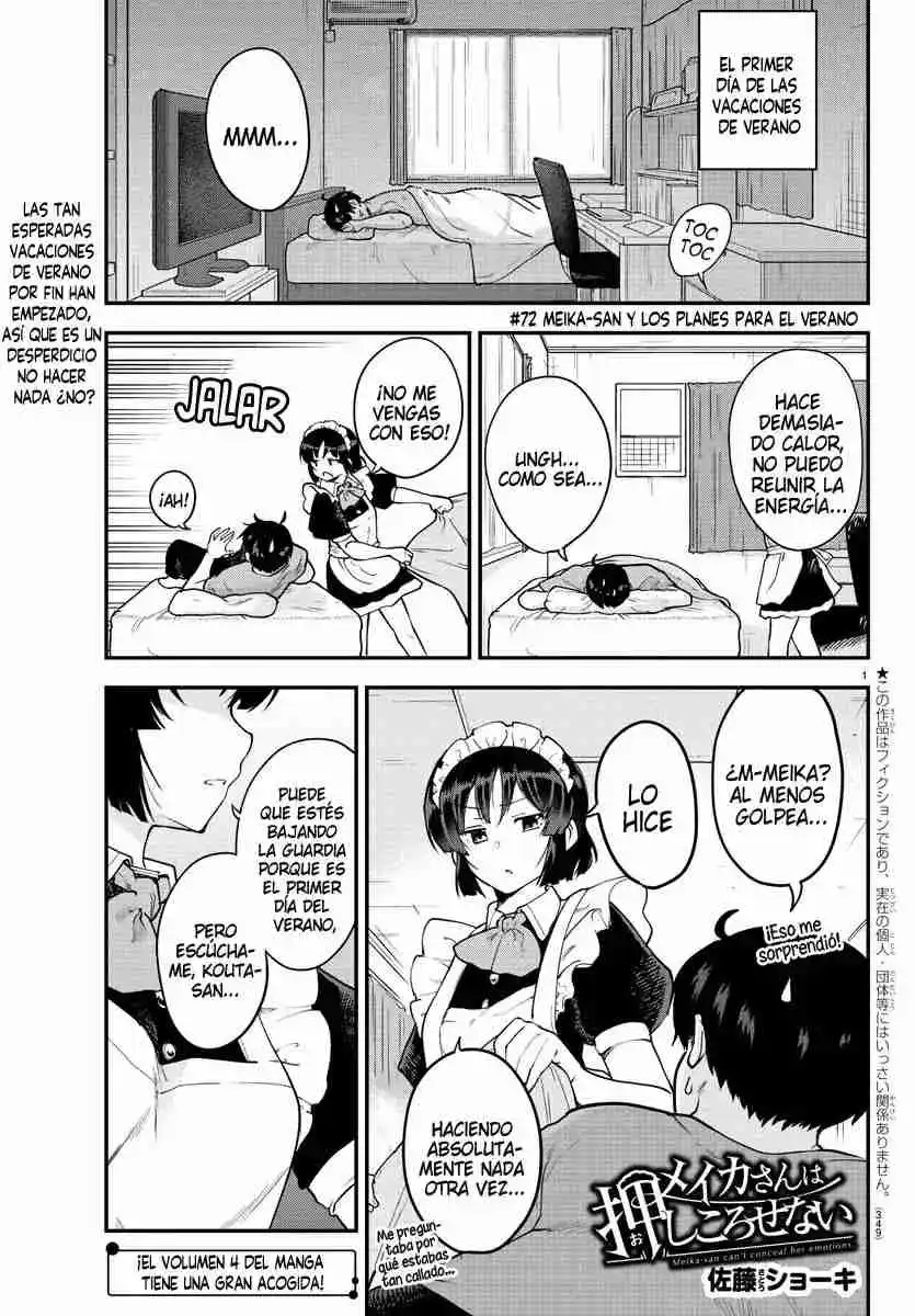 Meika-san No Puede Ocultar Sus Emociones - Capítulo 72 - Página 6 - LectorTMOo