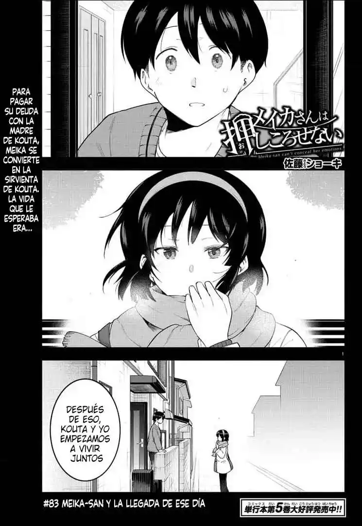 Meika-san No Puede Ocultar Sus Emociones - Capítulo 83 - Página 1 - LectorTMOo