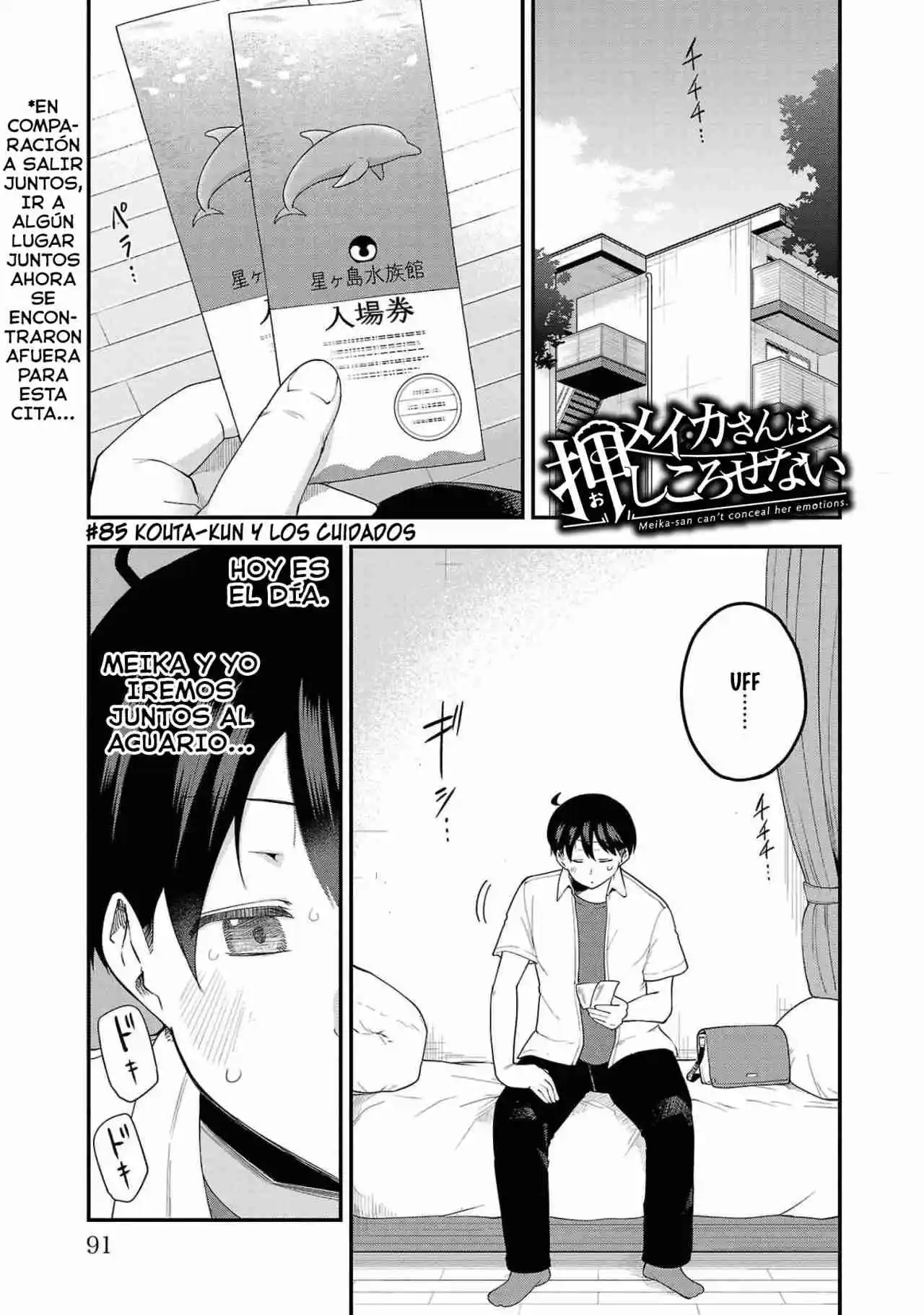Meika-san No Puede Ocultar Sus Emociones - Capítulo 85 - Página 6 - LectorTMOo