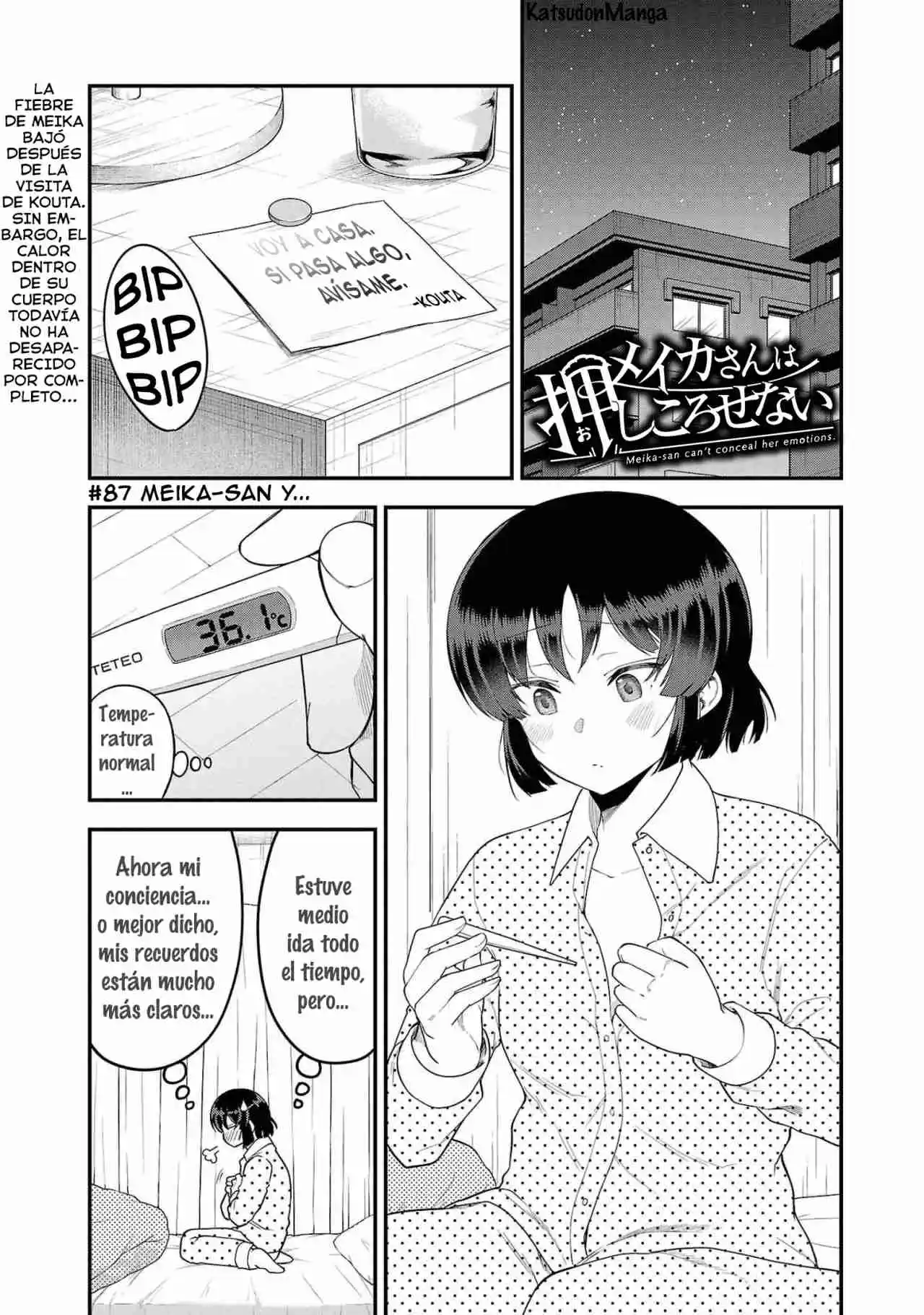 Meika-san No Puede Ocultar Sus Emociones - Capítulo 87 - Página 5 - LectorTMOo