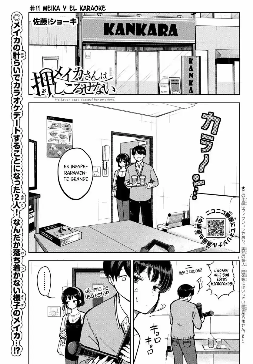 Meika-san Wa Oshi Korosenai (Manga) - Capítulo 11 - Página 2 - LectorTMOo