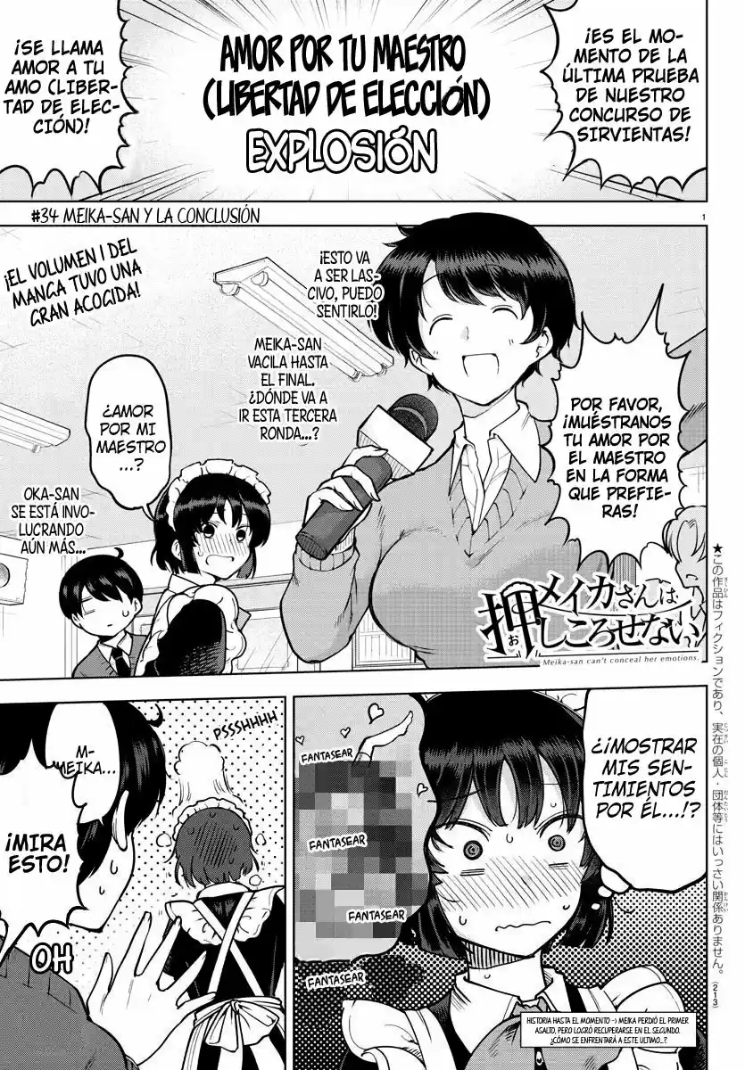 Meika-san Wa Oshi Korosenai (Manga) - Capítulo 34 - Página 2 - LectorTMOo