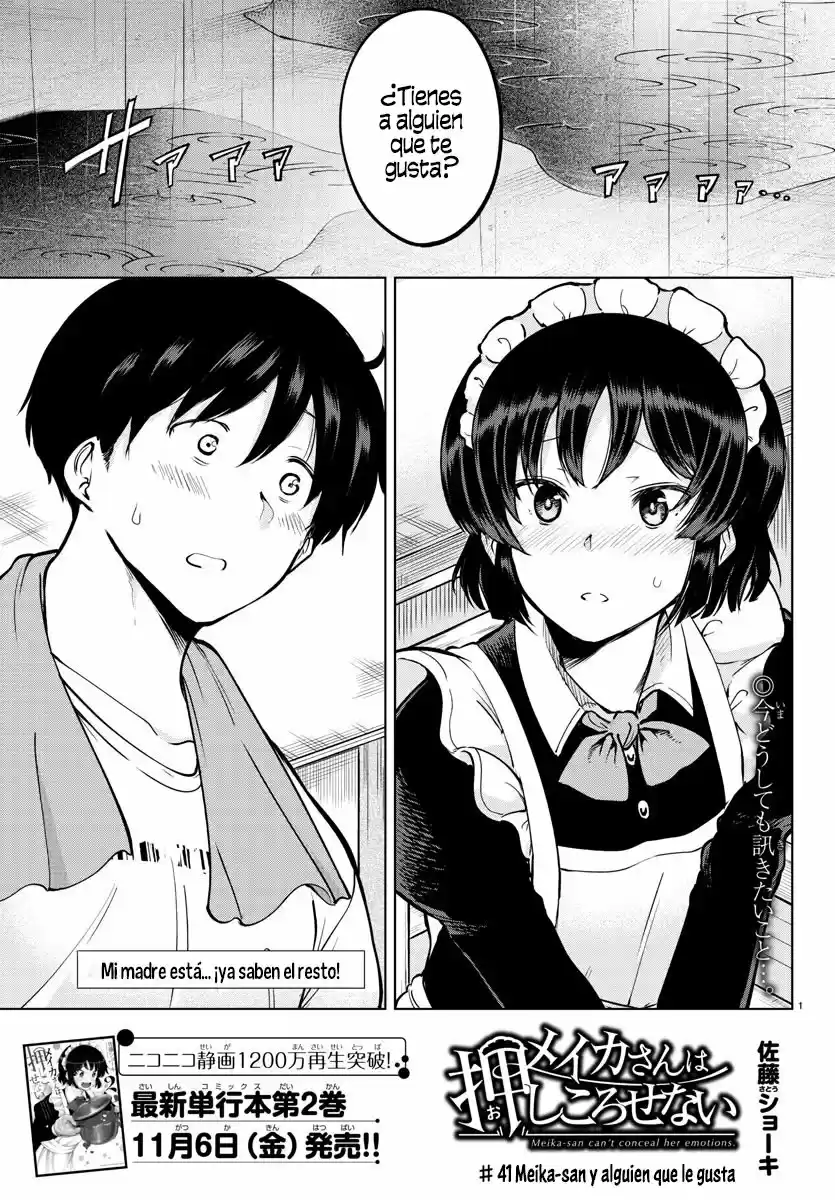 Meika-san Wa Oshi Korosenai (Manga) - Capítulo 41 - Página 2 - LectorTMOo