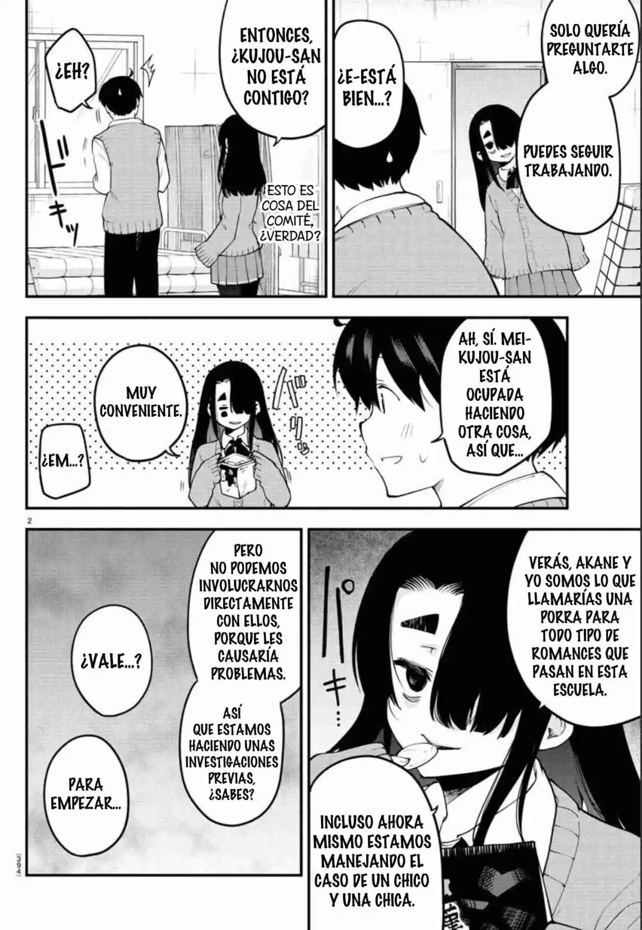 Meika-san Wa Oshikorosenai - Capítulo 109 - Página 4 - LectorTMOo