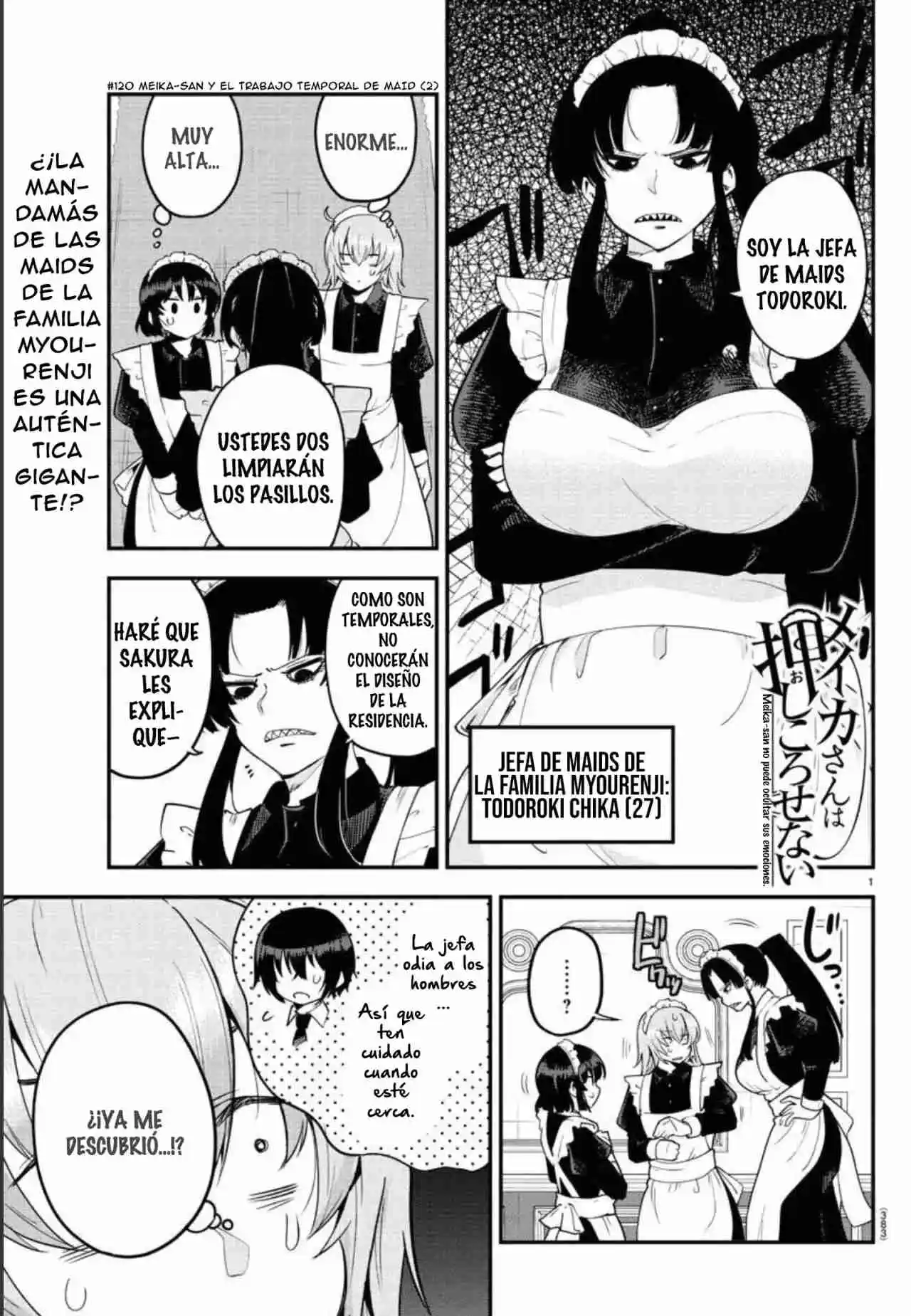Meika-san Wa Oshikorosenai - Capítulo 120 - Página 3 - LectorTMOo