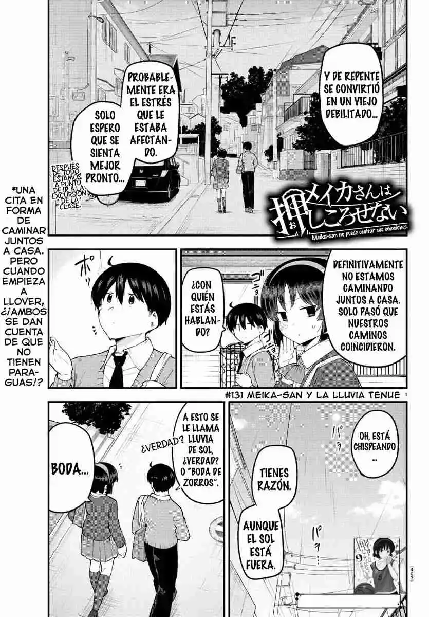 Meika-san Wa Oshikorosenai - Capítulo 131 - Página 3 - LectorTMOo