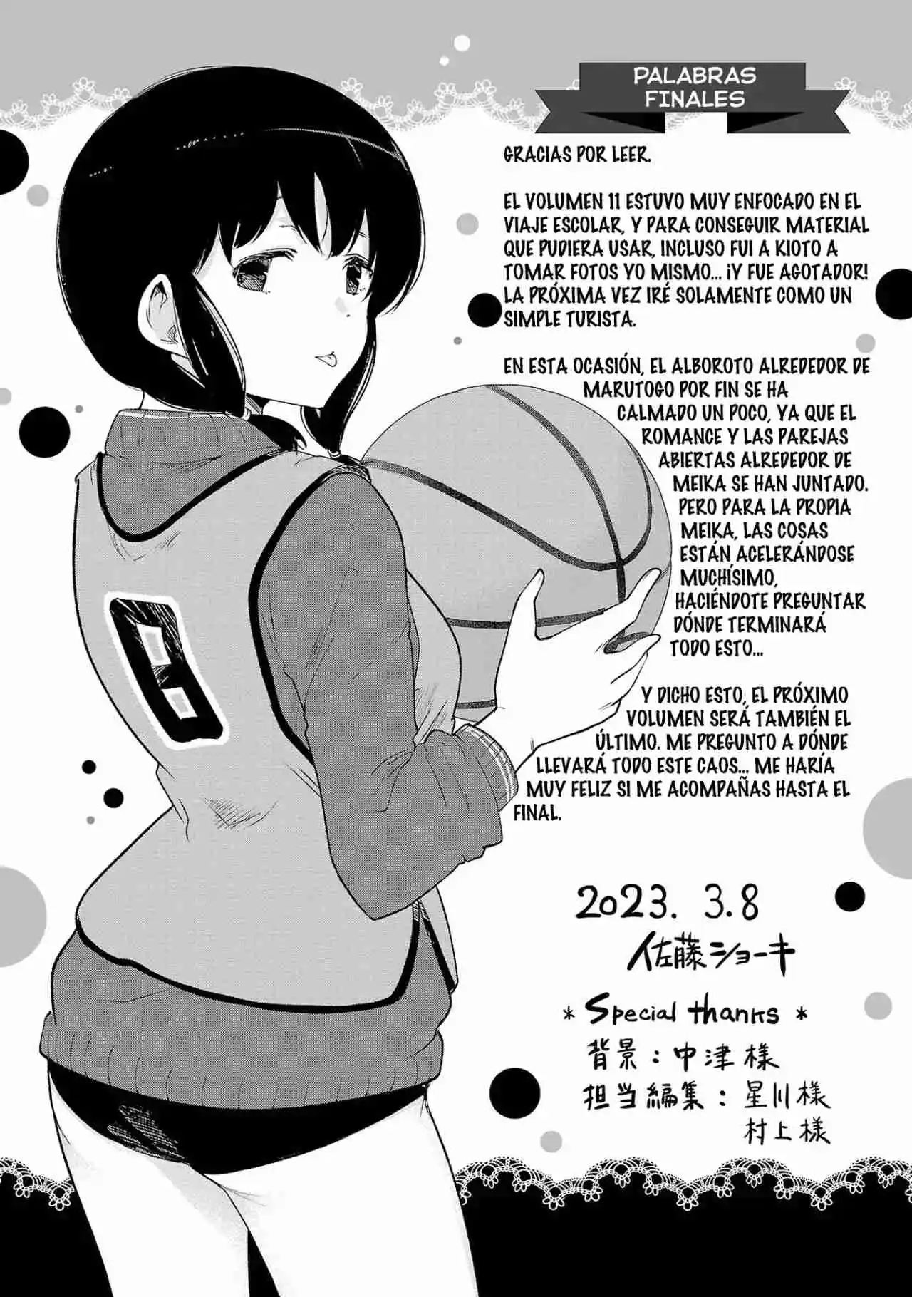 Meika-san Wa Oshikorosenai - Capítulo 140.5 - Página 9 - LectorTMOo
