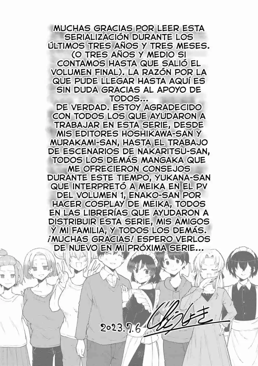 Meika-san Wa Oshikorosenai - Capítulo 153.5 - Página 7 - LectorTMOo