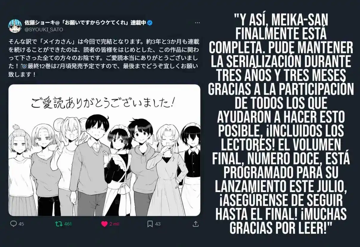 Meika-san Wa Oshikorosenai - Capítulo 153 - Página 16 - LectorTMOo