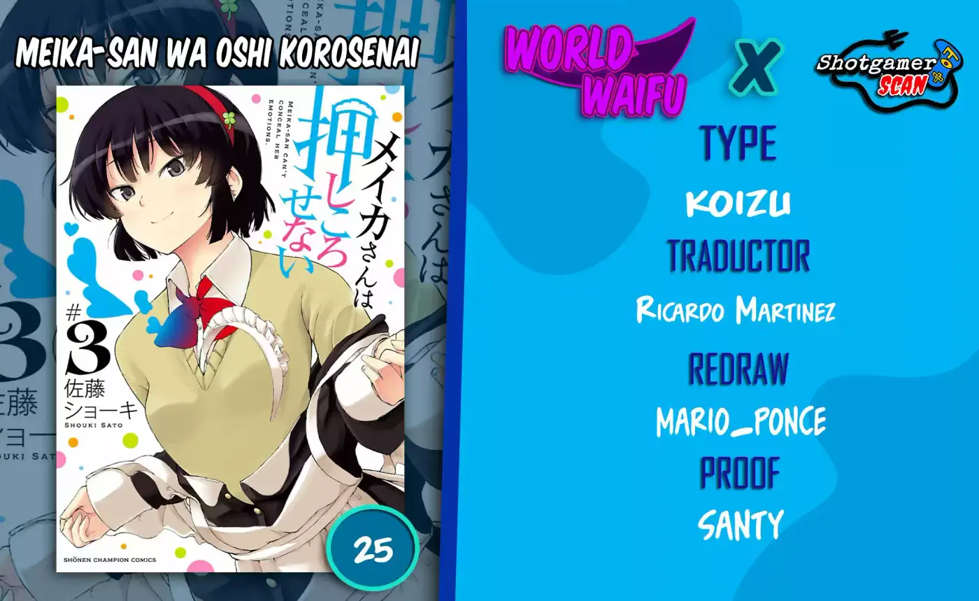 Meika-san Wa Oshikorosenai - Capítulo 25 - Página 1 - LectorTMOo