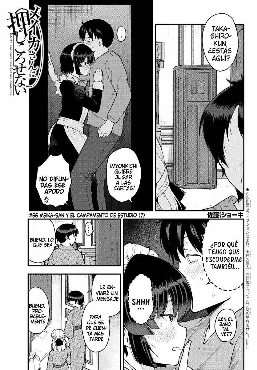 Meika-san Wa Oshikorosenai - Capítulo 66 - Página 3 - LectorTMOo