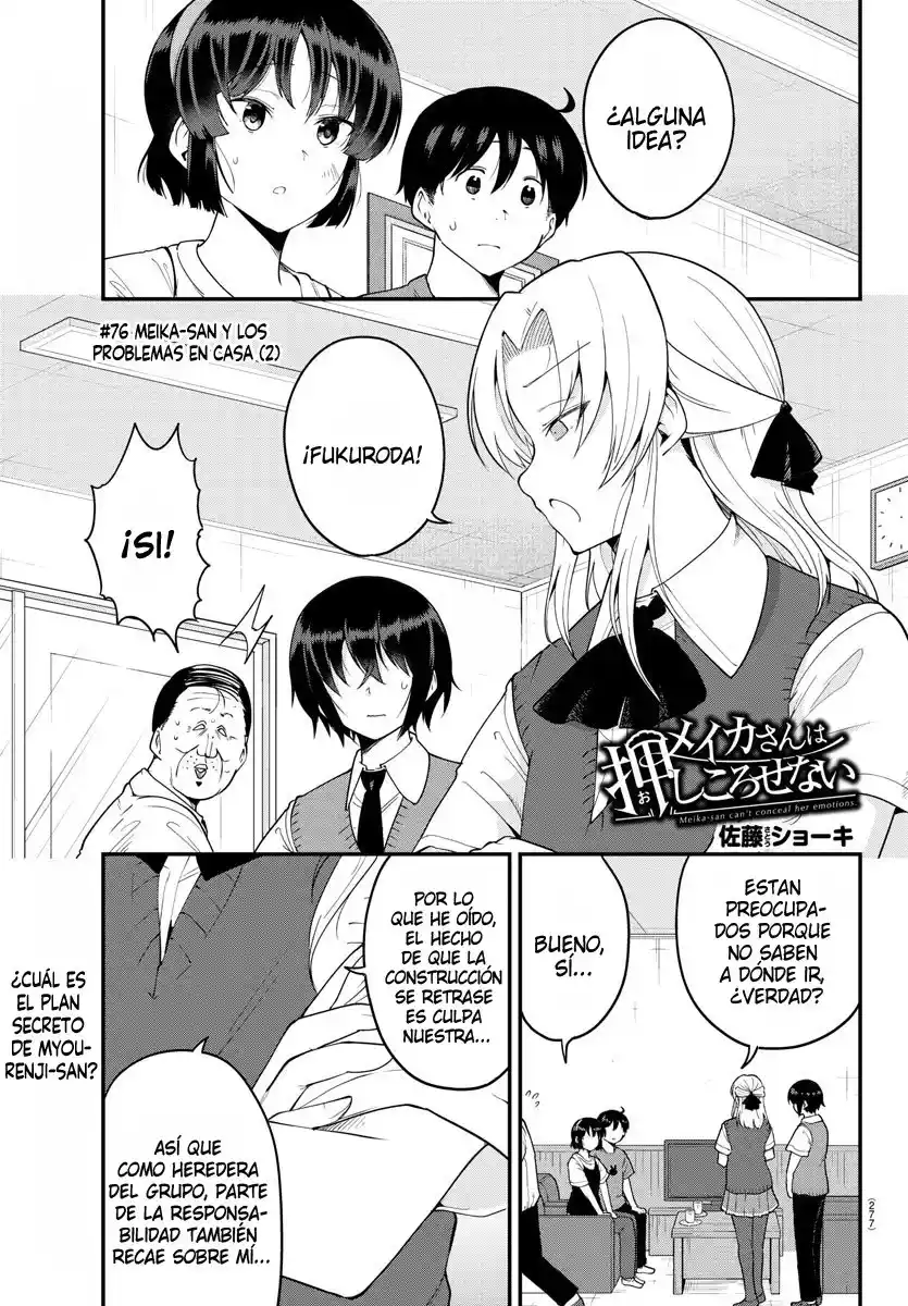 Meika-san Wa Oshikorosenai - Capítulo 76 - Página 3 - LectorTMOo