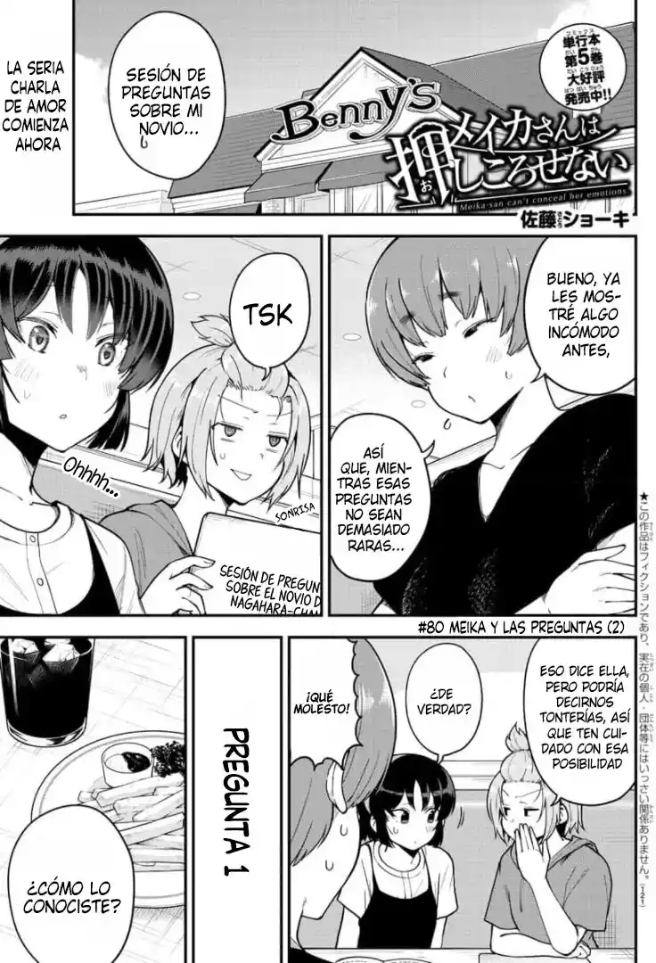 Meika-san Wa Oshikorosenai - Capítulo 80 - Página 2 - LectorTMOo