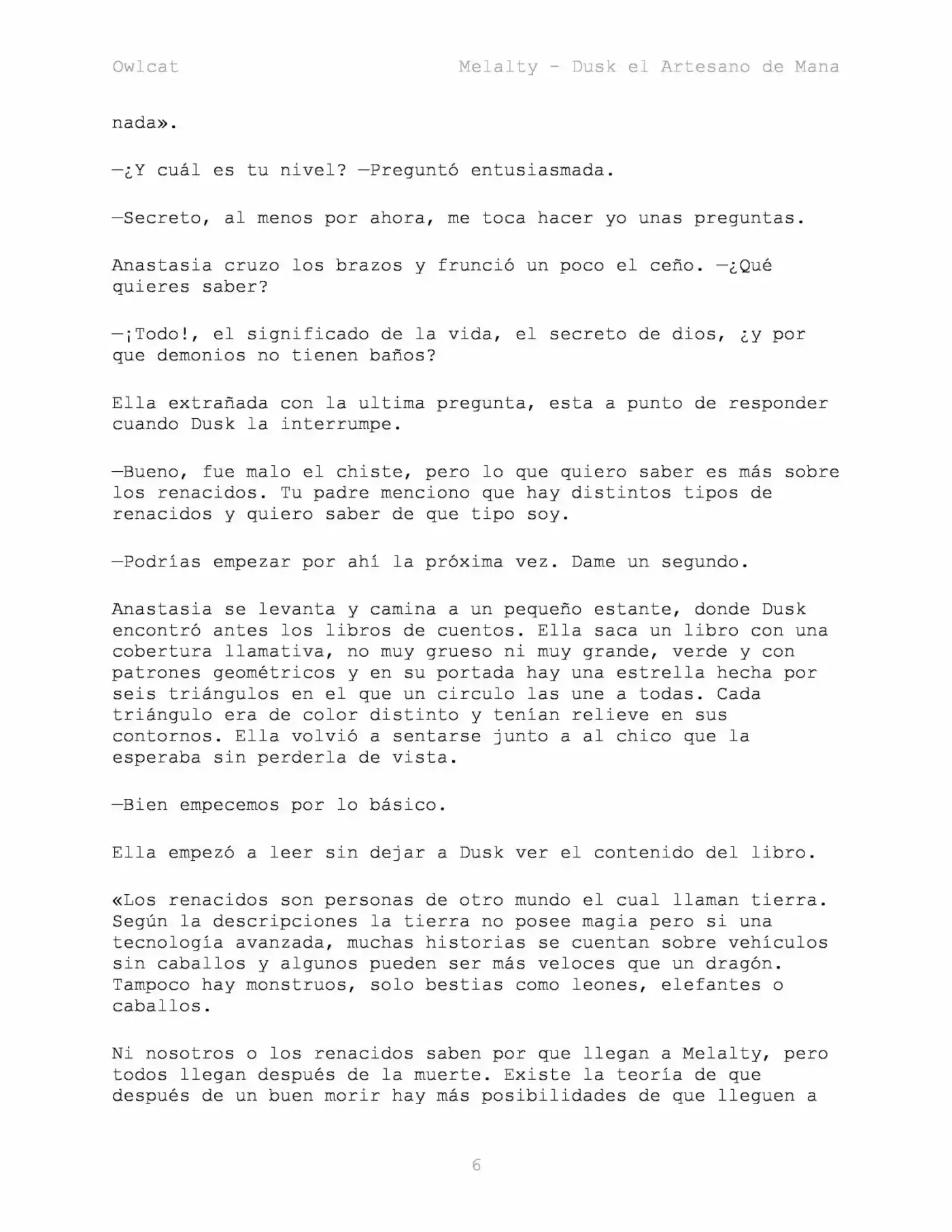 Melalty - Forjando La Libertad (Novela) - Capítulo 14 - Página 6 - LectorTMOo