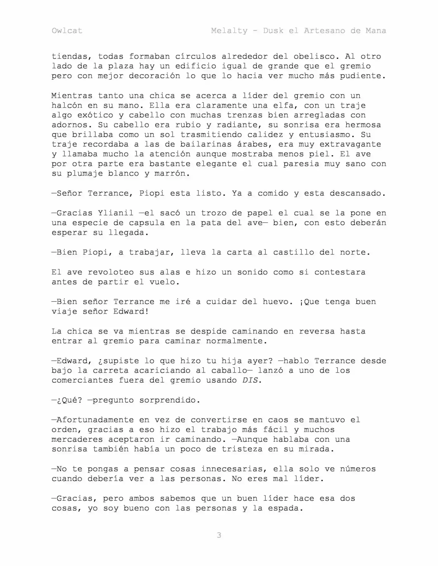 Melalty - Forjando La Libertad (Novela) - Capítulo 16 - Página 3 - LectorTMOo