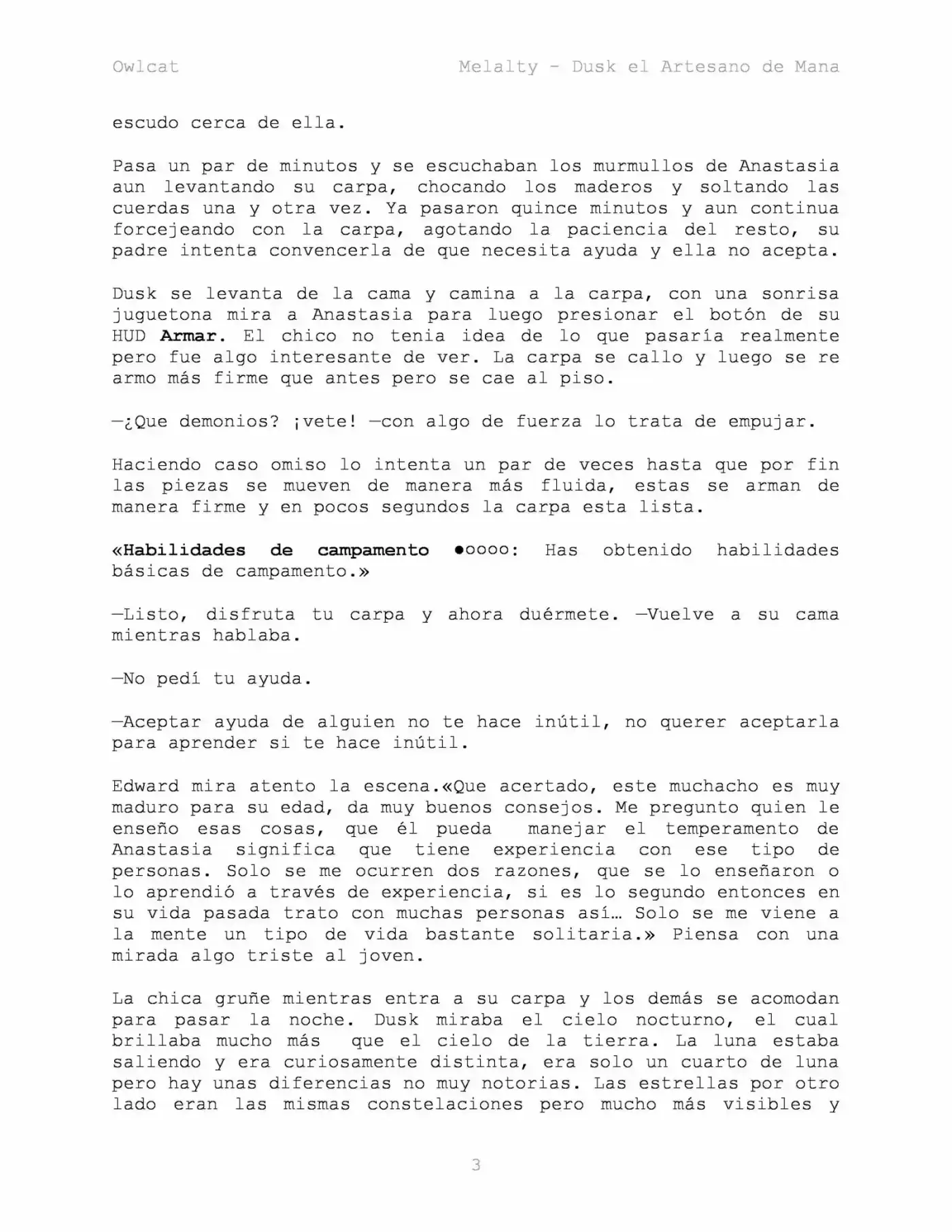 Melalty - Forjando La Libertad (Novela) - Capítulo 18 - Página 4 - LectorTMOo