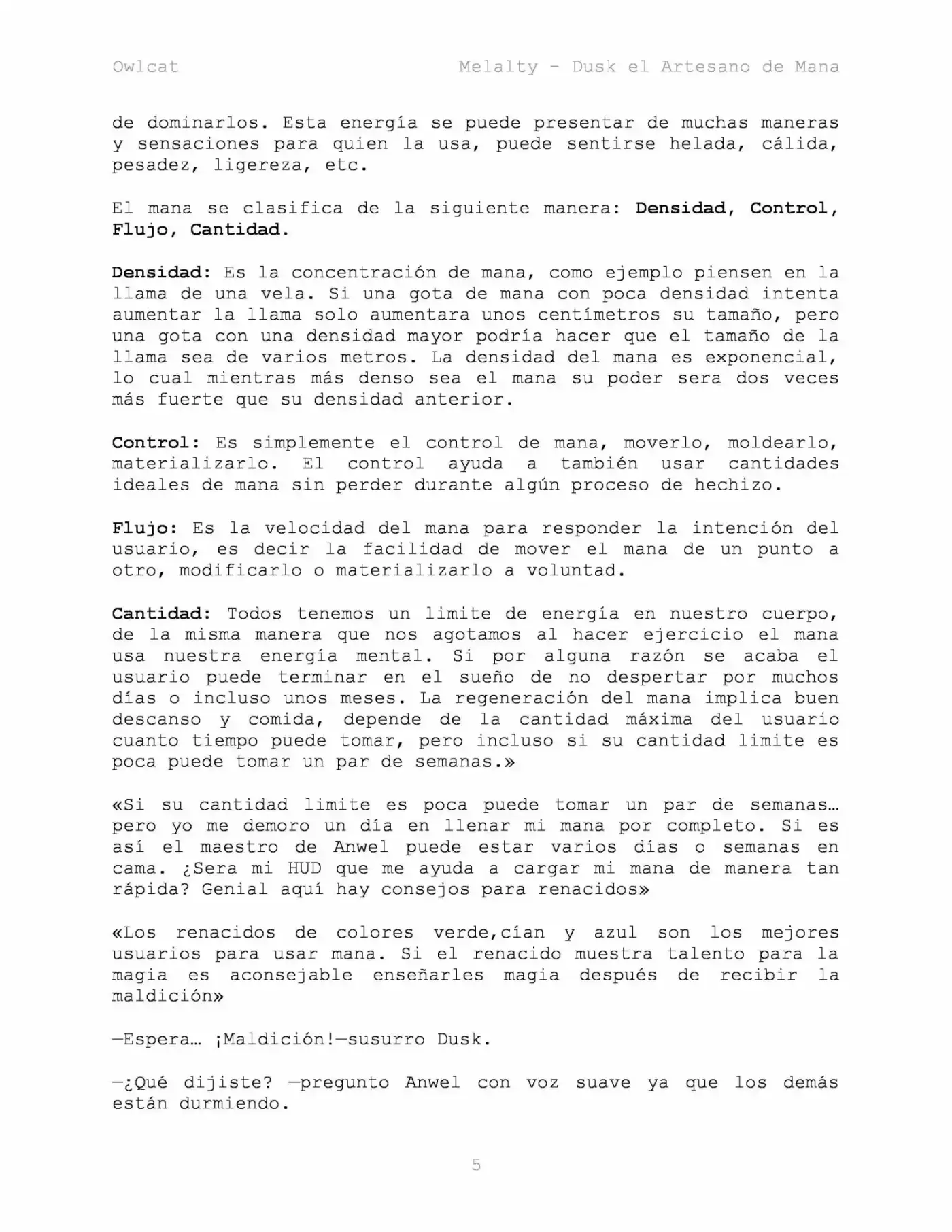 Melalty - Forjando La Libertad (Novela) - Capítulo 18 - Página 6 - LectorTMOo