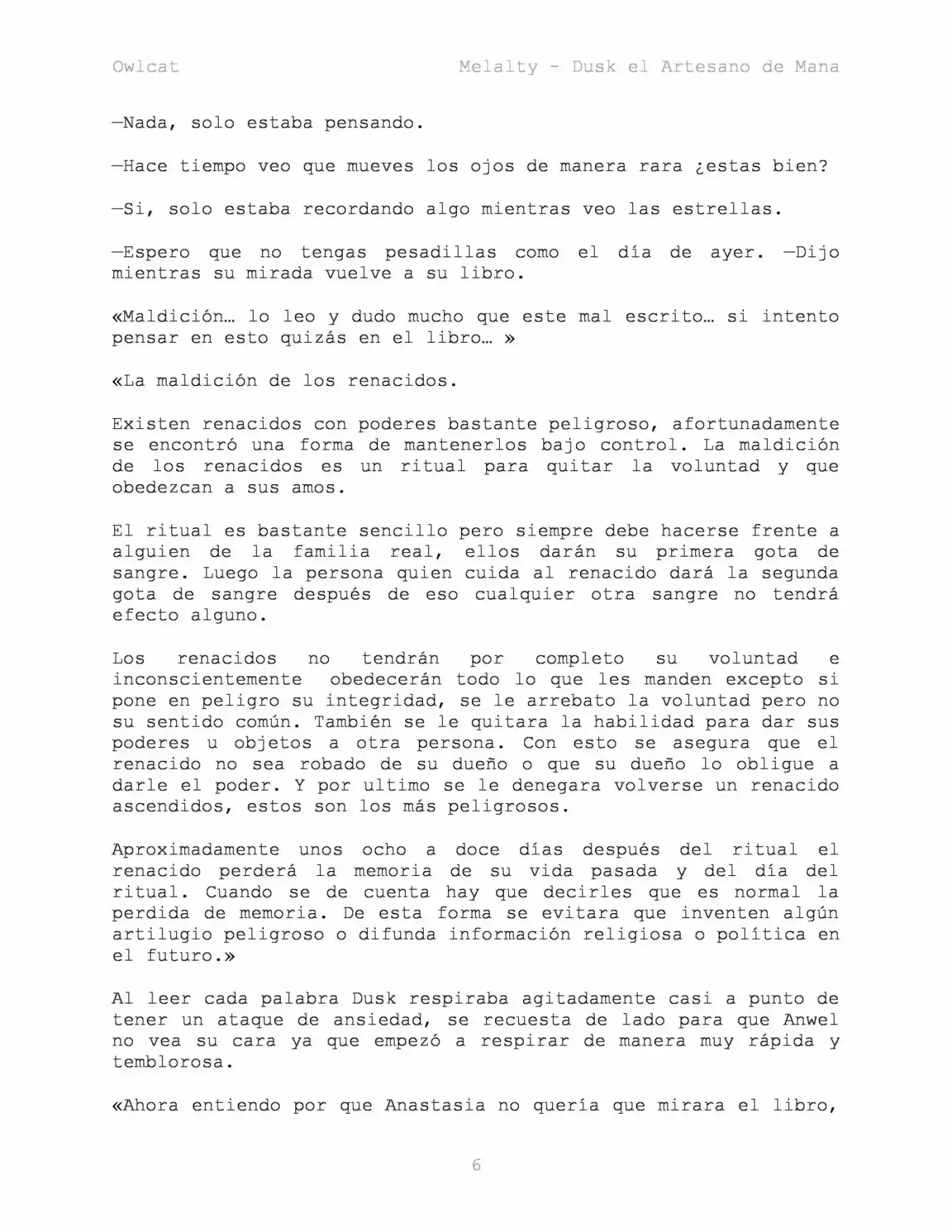 Melalty - Forjando La Libertad (Novela) - Capítulo 18 - Página 7 - LectorTMOo