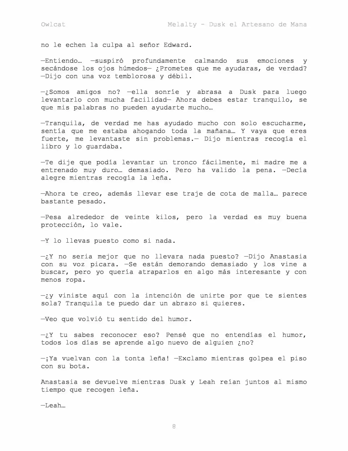 Melalty - Forjando La Libertad (Novela) - Capítulo 19 - Página 9 - LectorTMOo