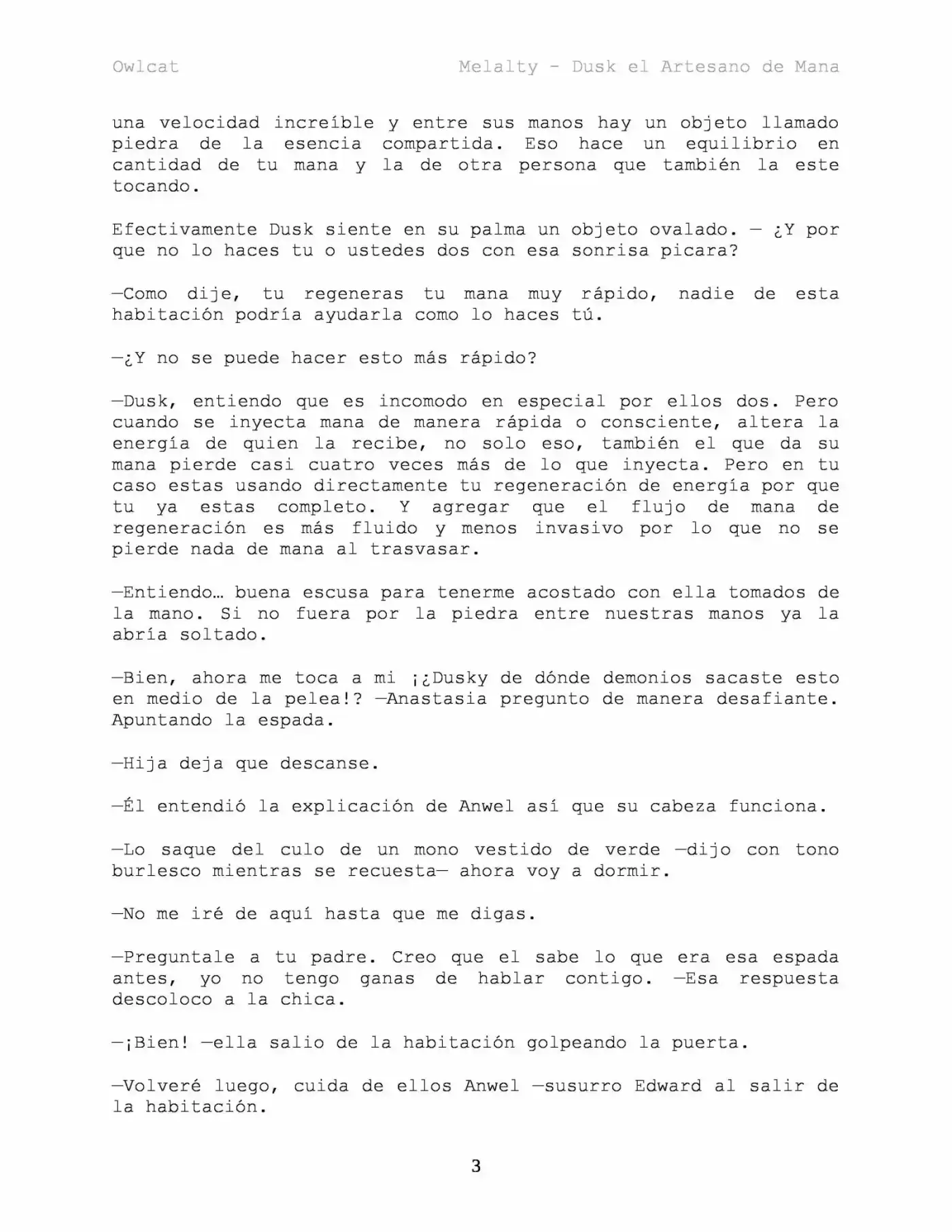 Melalty - Forjando La Libertad (Novela) - Capítulo 22 - Página 4 - LectorTMOo