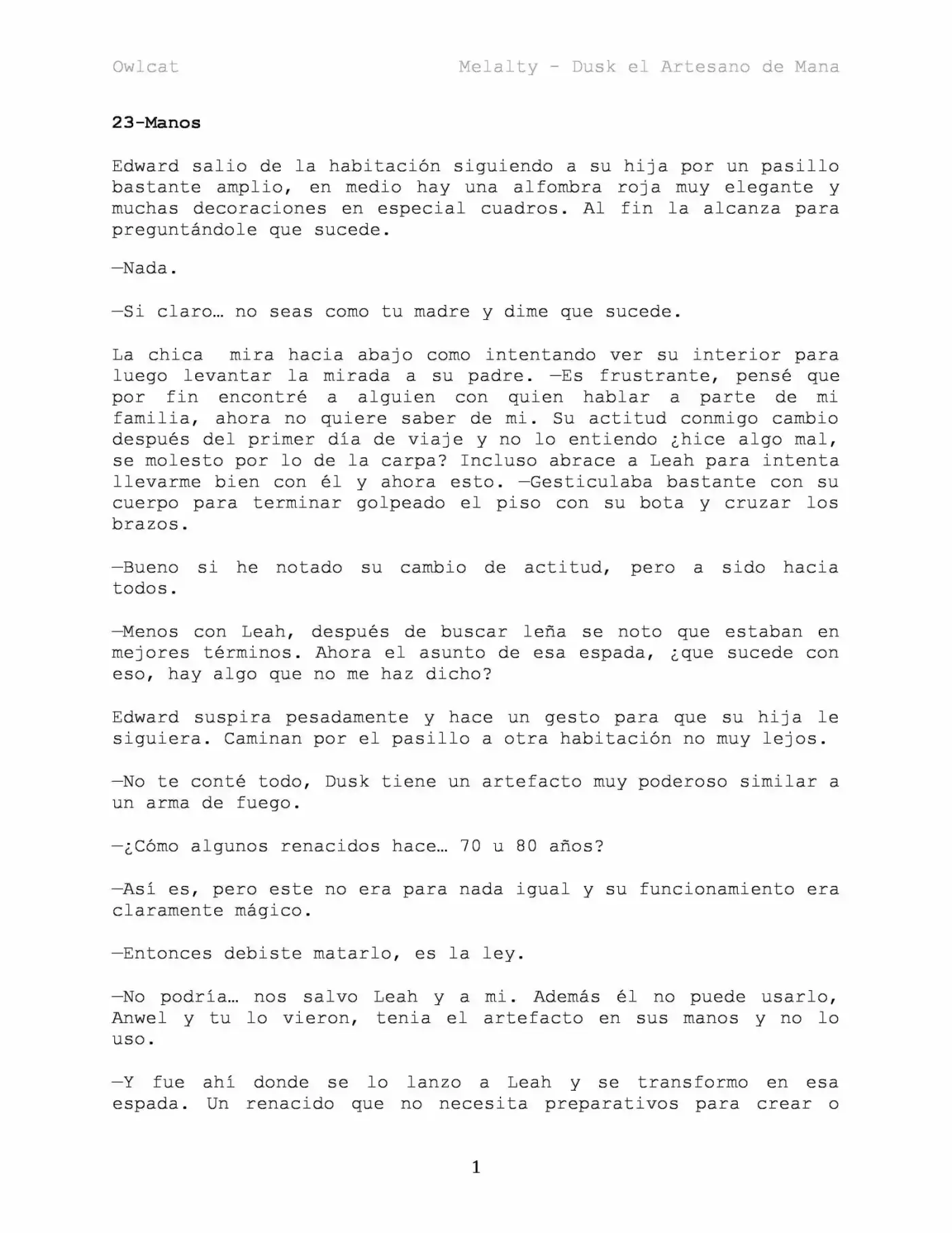Melalty - Forjando La Libertad (Novela) - Capítulo 23 - Página 2 - LectorTMOo