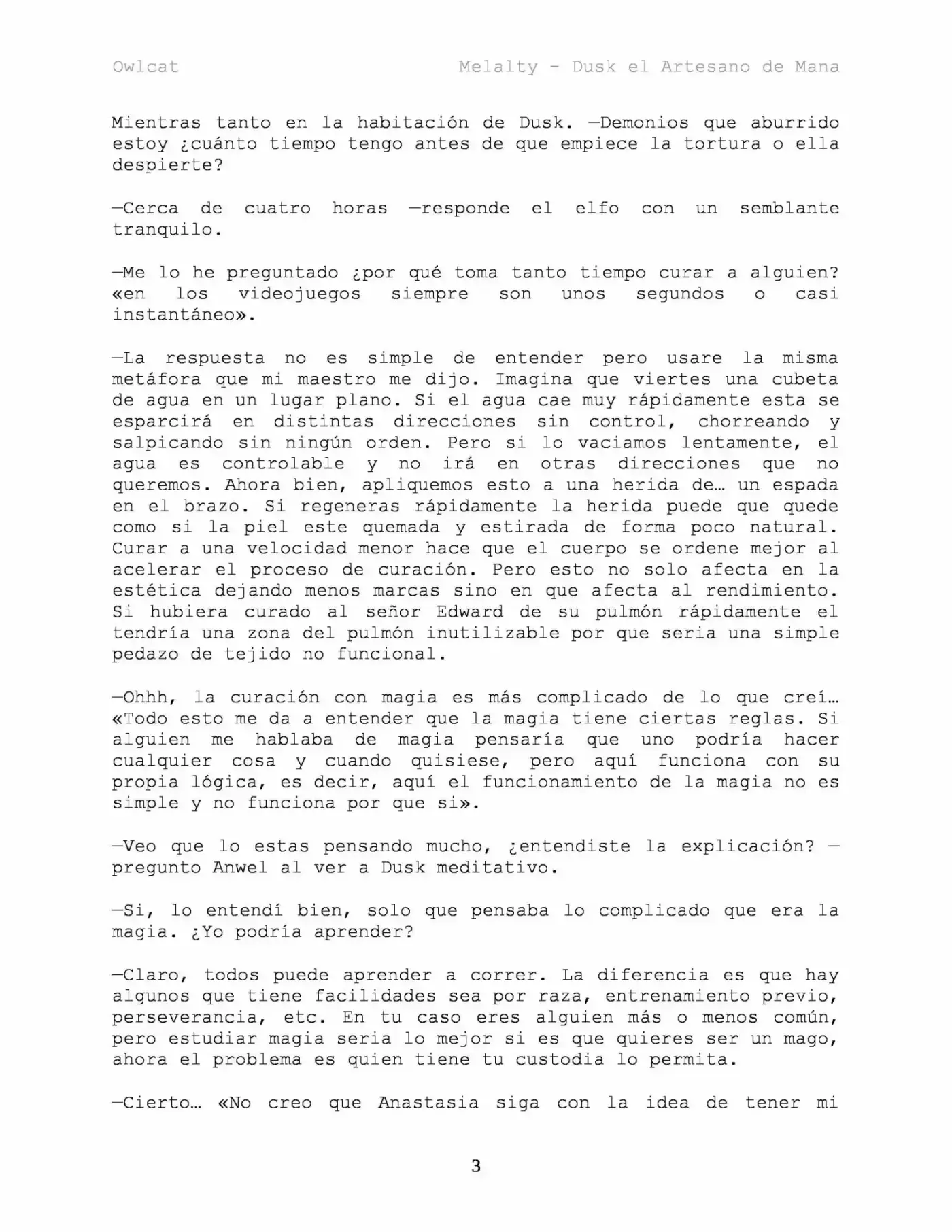 Melalty - Forjando La Libertad (Novela) - Capítulo 23 - Página 4 - LectorTMOo