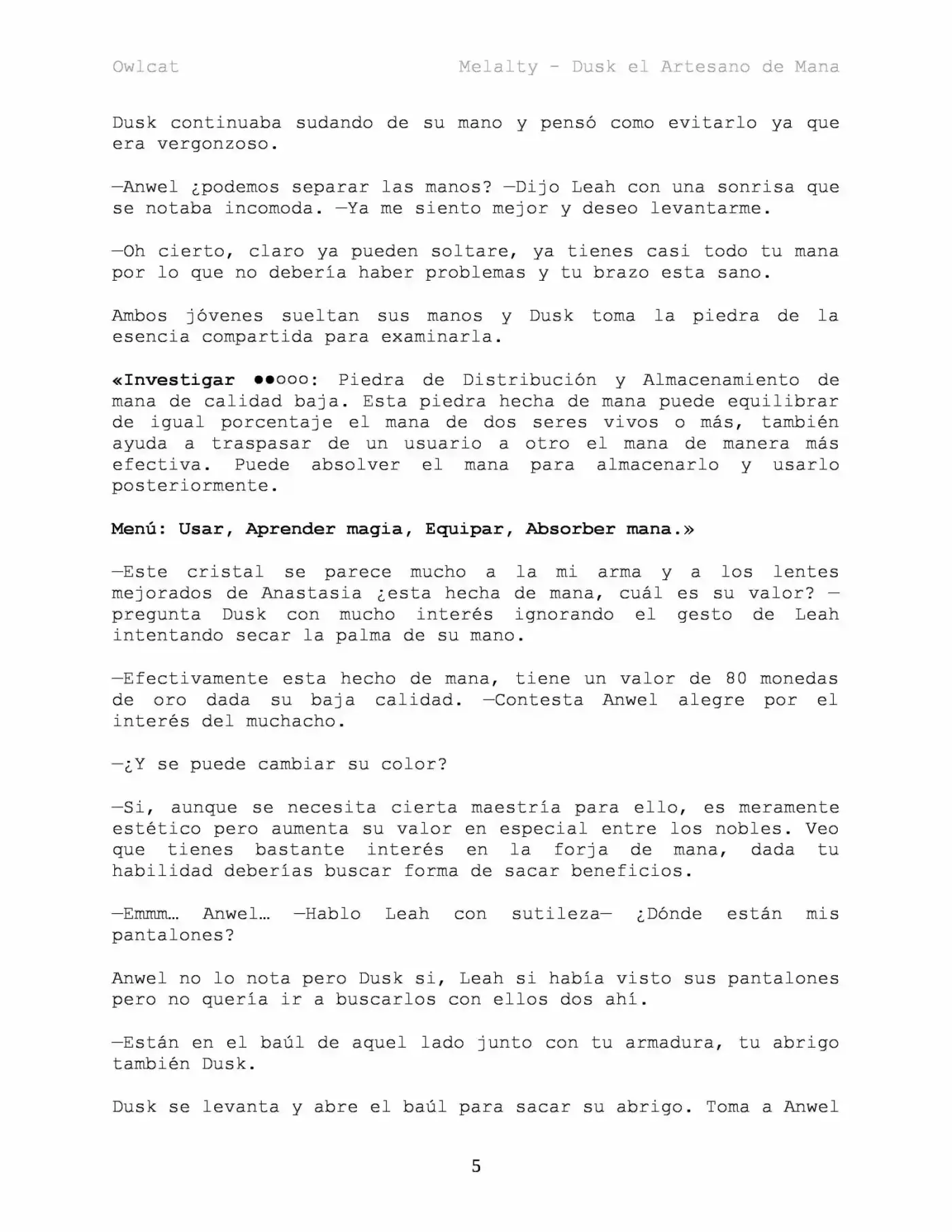 Melalty - Forjando La Libertad (Novela) - Capítulo 23 - Página 6 - LectorTMOo
