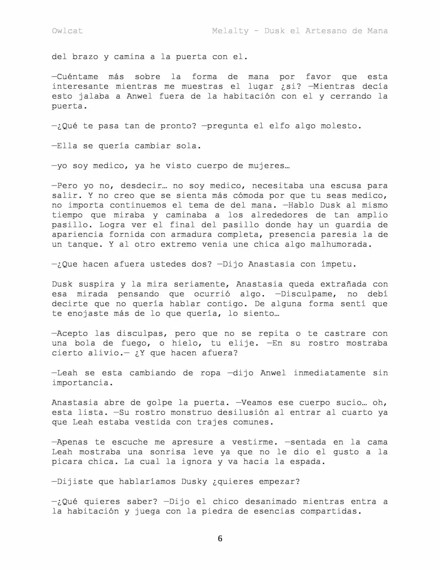 Melalty - Forjando La Libertad (Novela) - Capítulo 23 - Página 7 - LectorTMOo