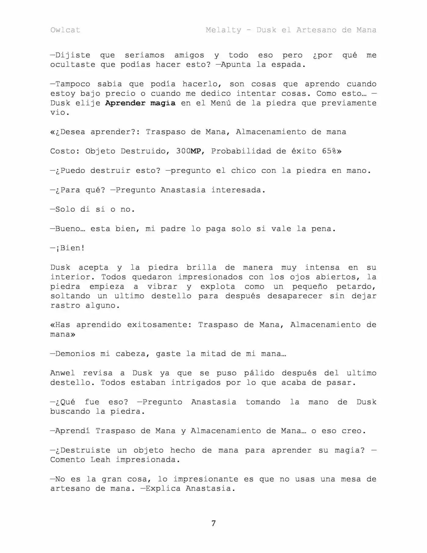 Melalty - Forjando La Libertad (Novela) - Capítulo 23 - Página 8 - LectorTMOo