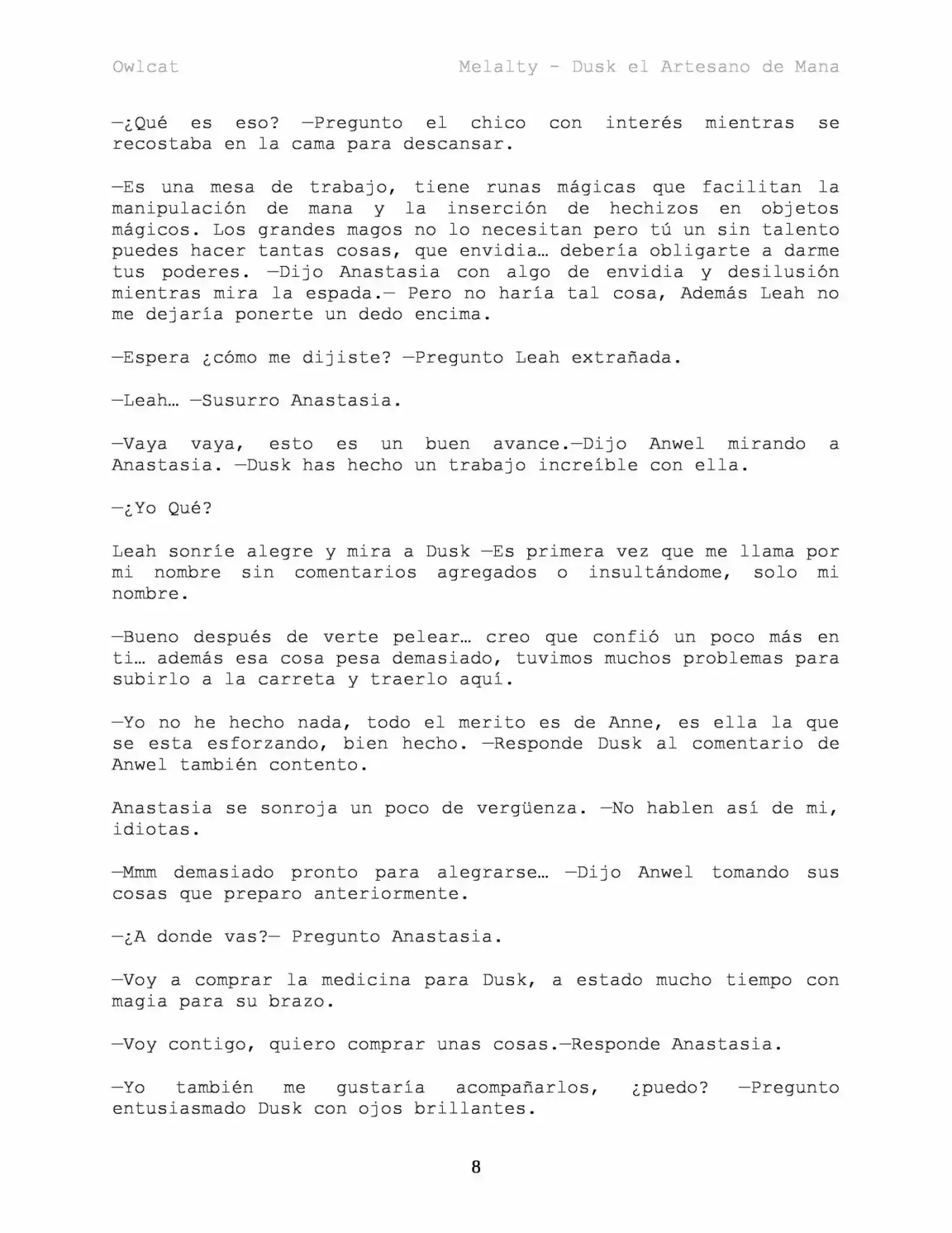 Melalty - Forjando La Libertad (Novela) - Capítulo 23 - Página 9 - LectorTMOo