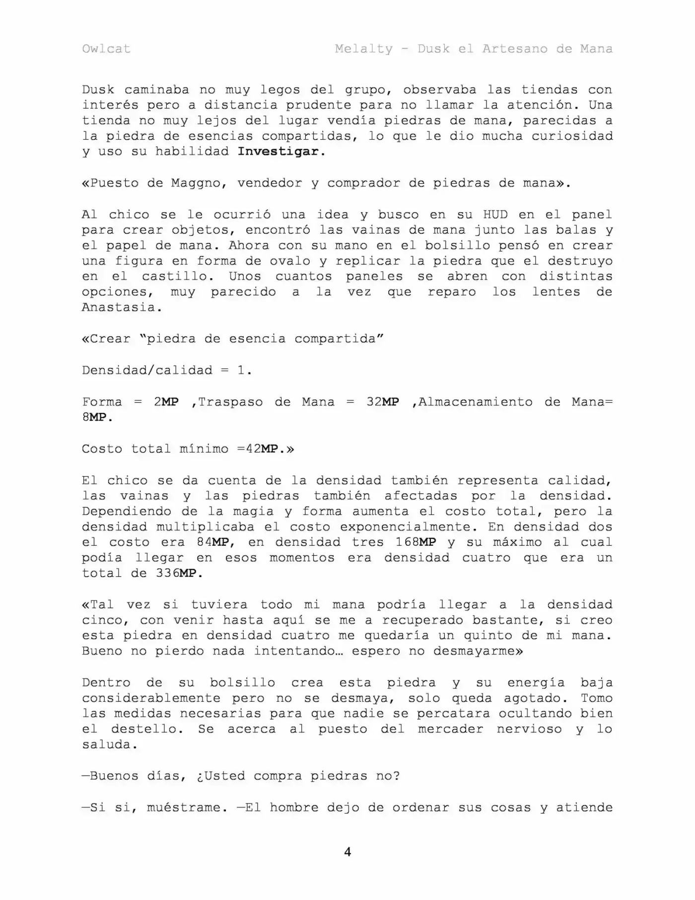 Melalty - Forjando La Libertad (Novela) - Capítulo 24 - Página 4 - LectorTMOo