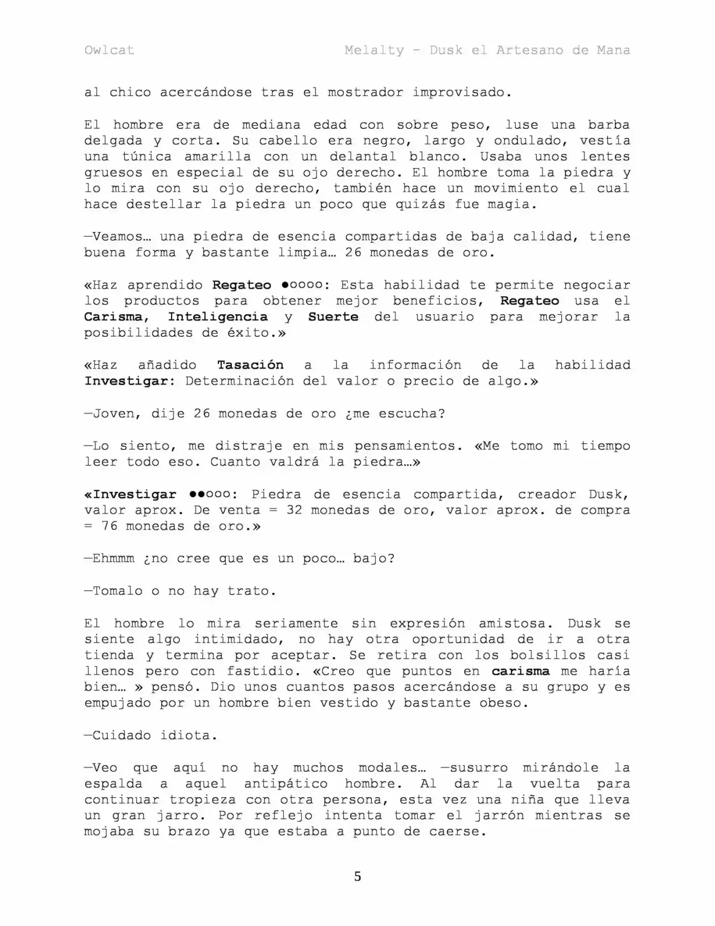 Melalty - Forjando La Libertad (Novela) - Capítulo 24 - Página 5 - LectorTMOo